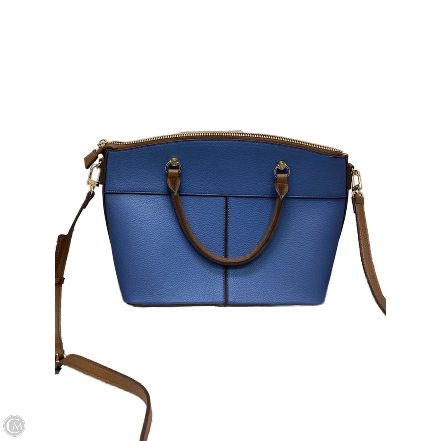 Tote Leather By Anne Klein, Size: Medium