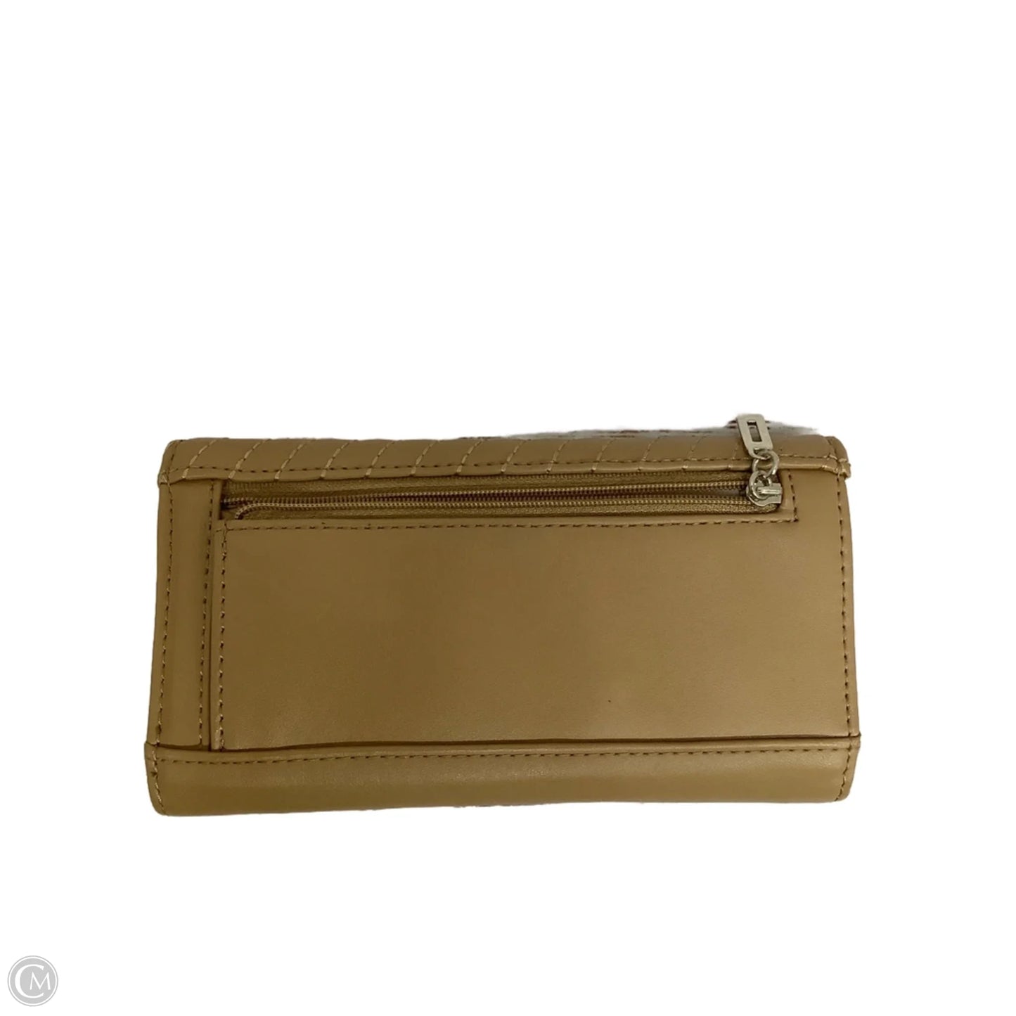 Wallet Leather By Guess, Size: Medium