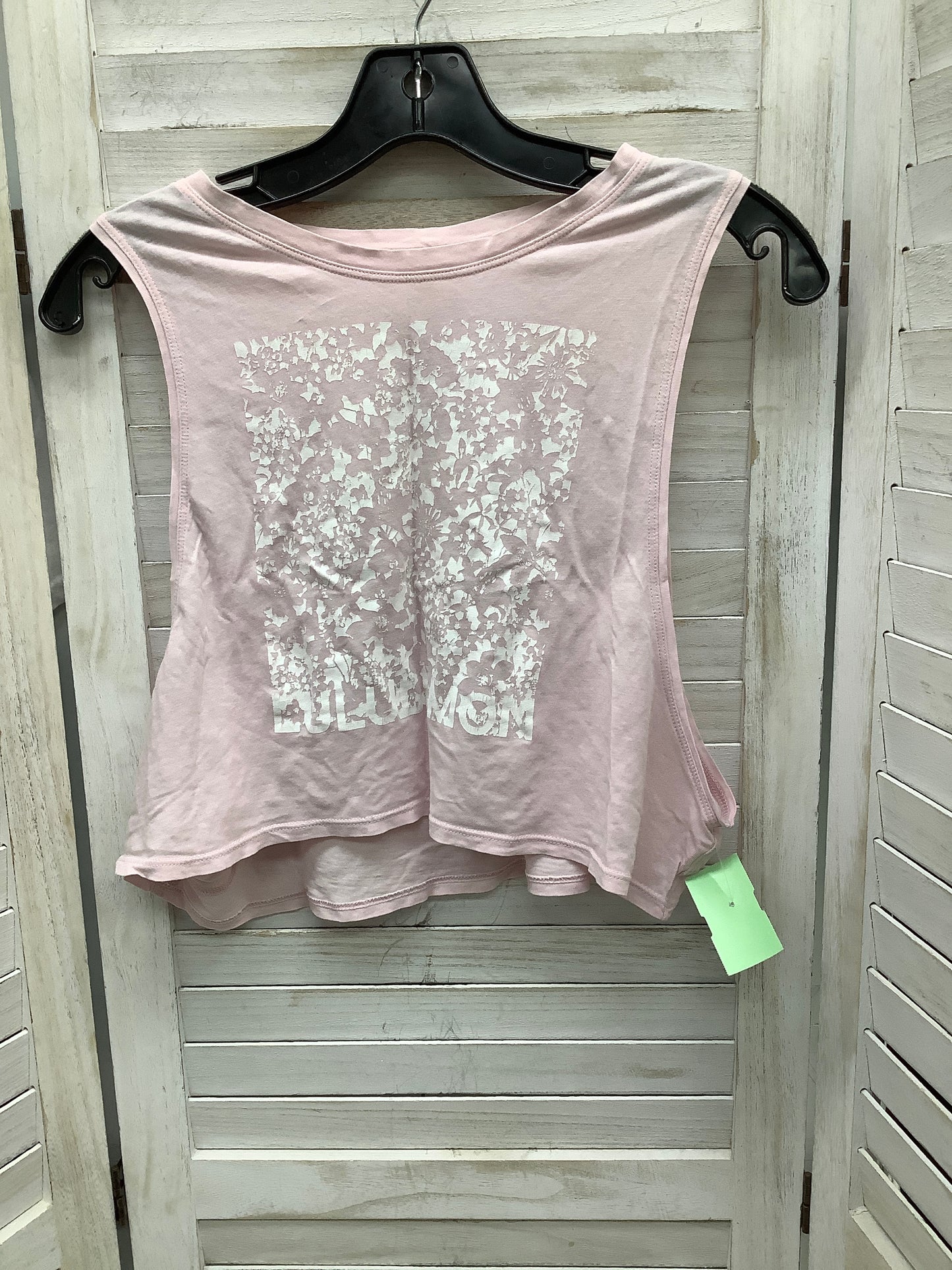 Athletic Tank Top By Lululemon Size: 4