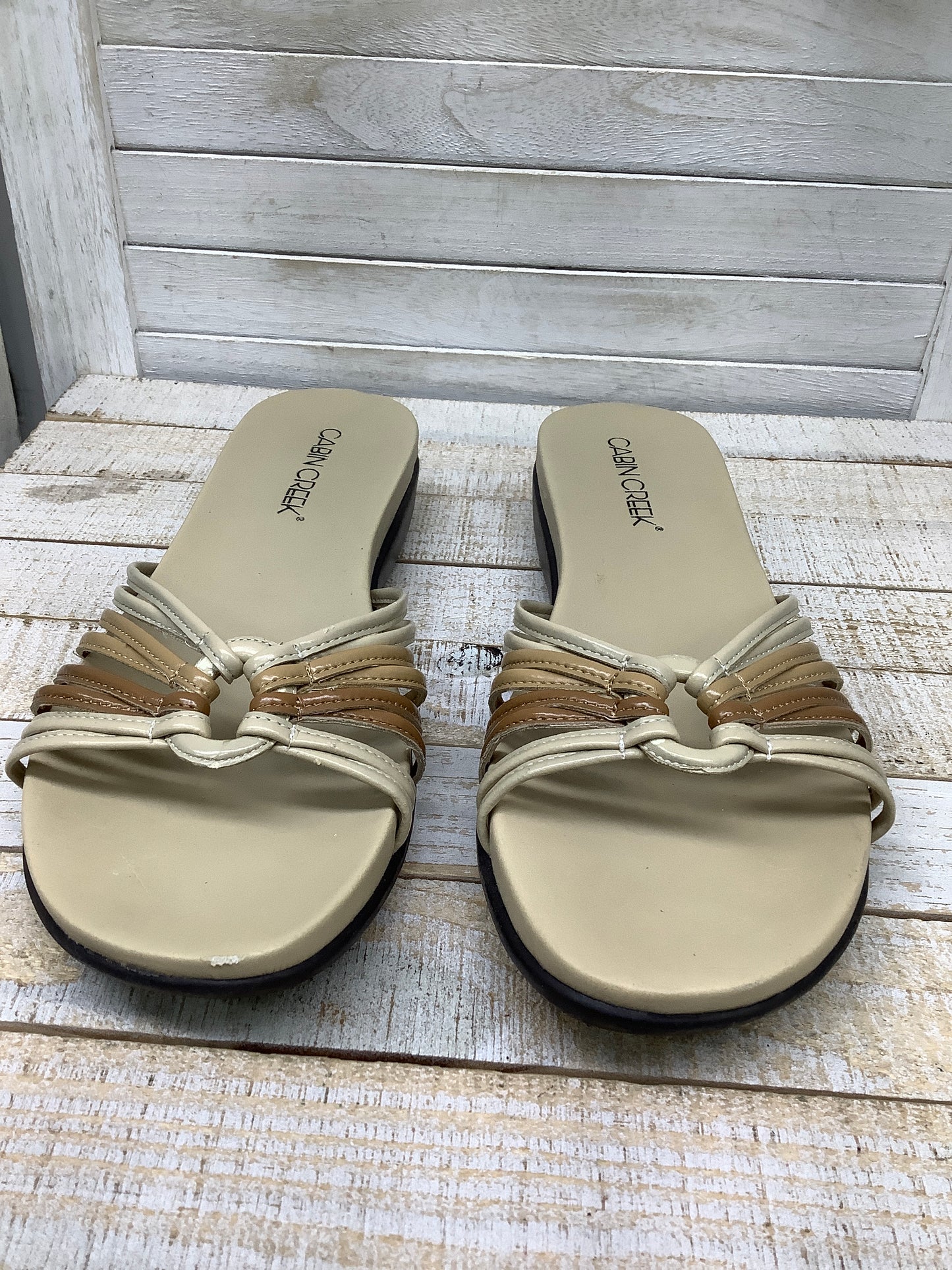 Sandals Heels Wedge By Cabin Creek Size: 8.5