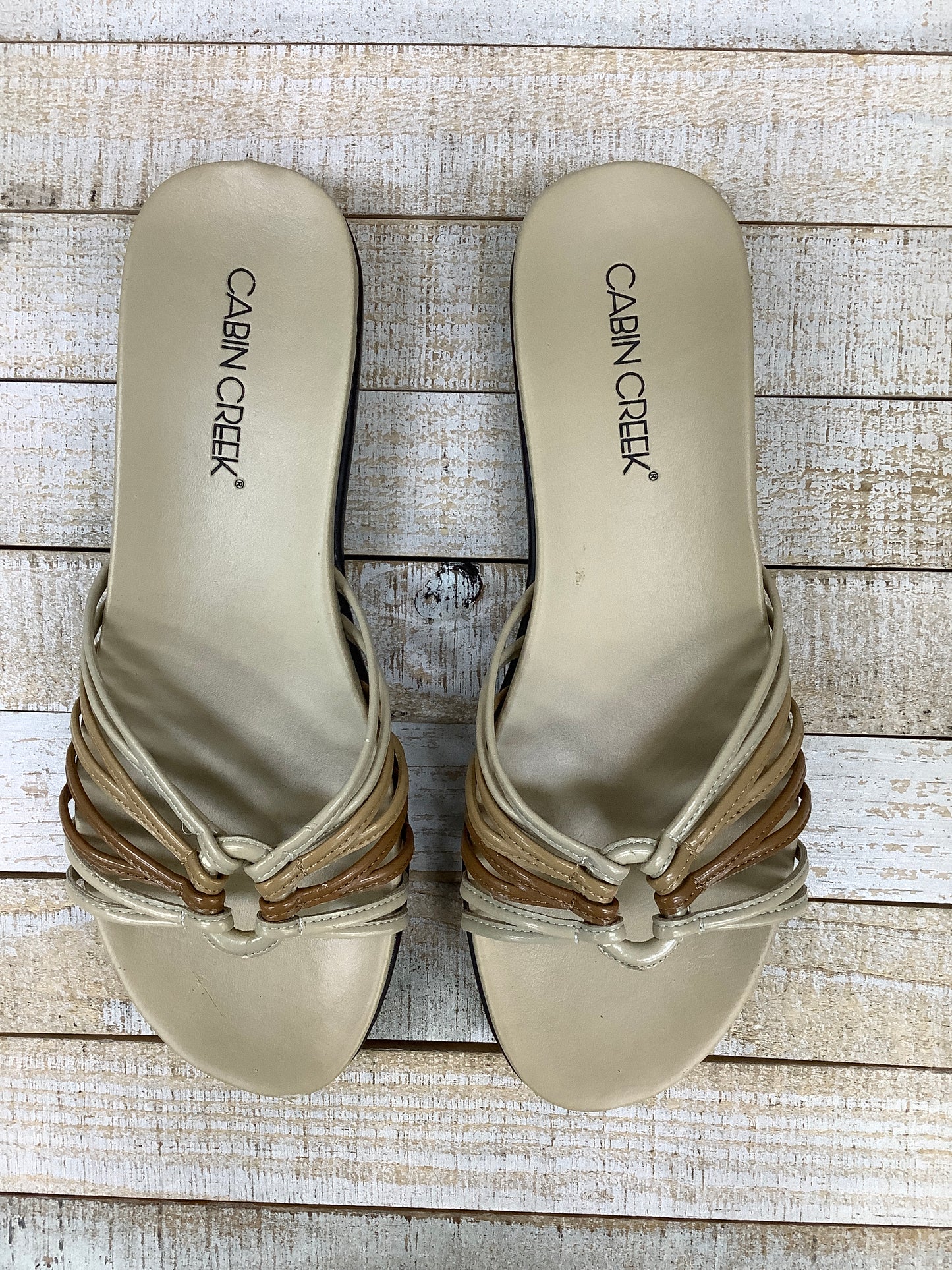 Sandals Heels Wedge By Cabin Creek Size: 8.5