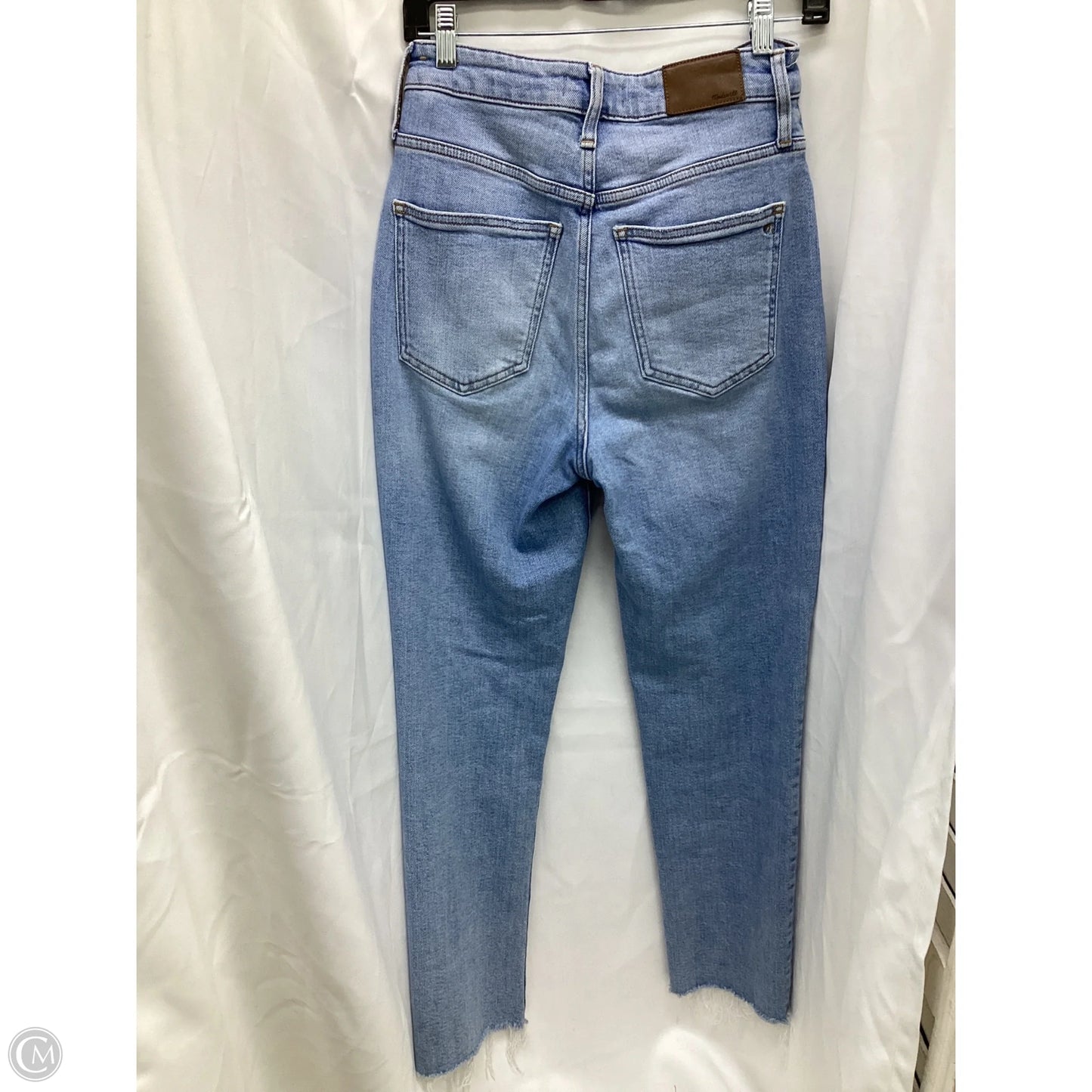 Jeans Cropped By Madewell In Blue Denim, Size: 2