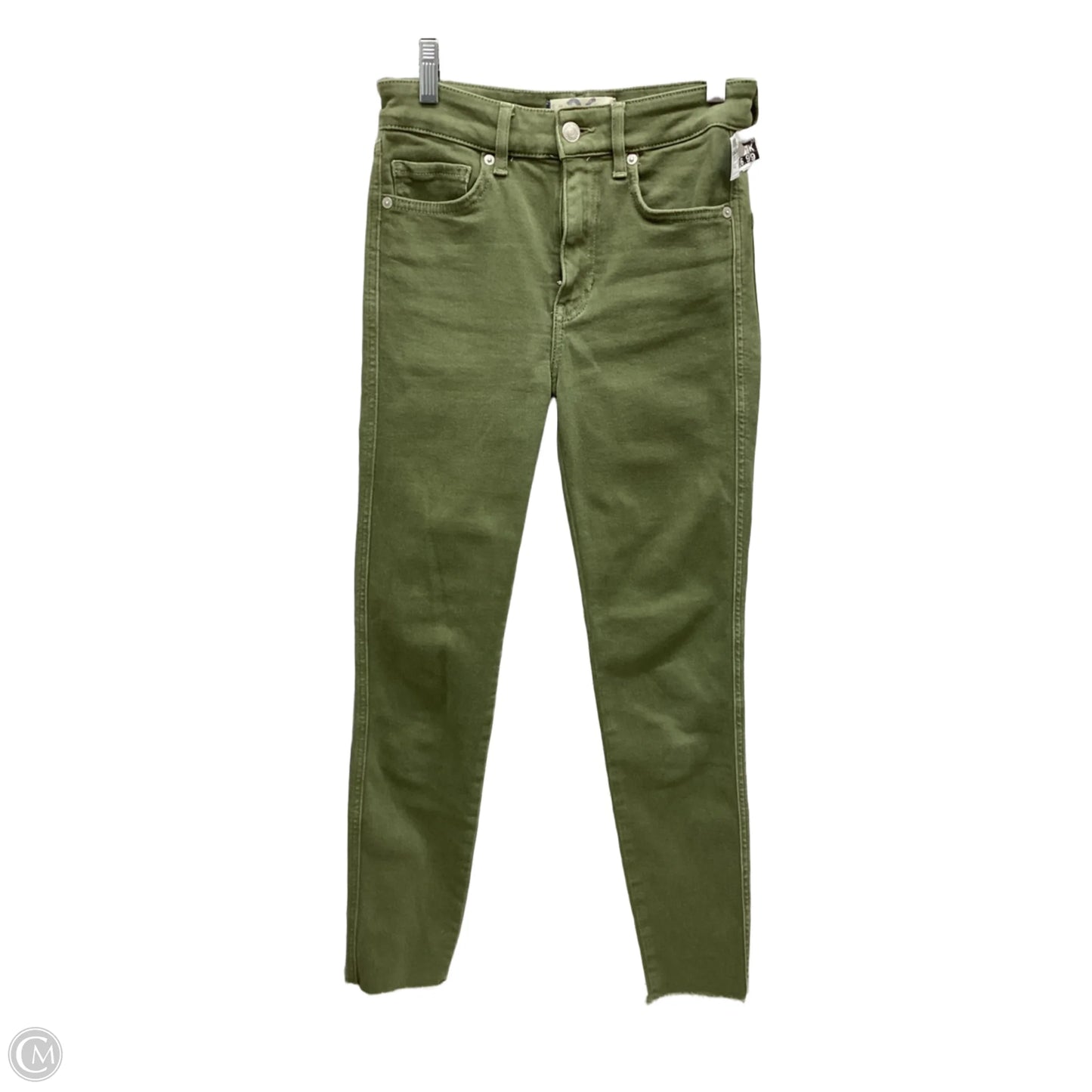 Jeans Skinny By We The Free In Green Denim, Size: 4