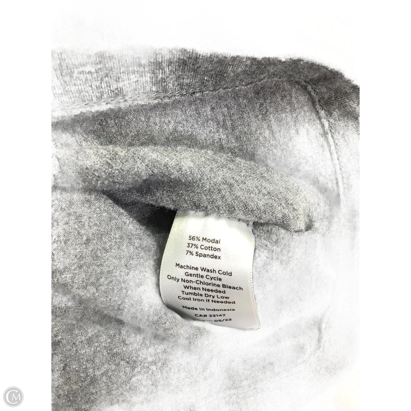 Top Long Sleeve By Talbots In Grey, Size: Xs