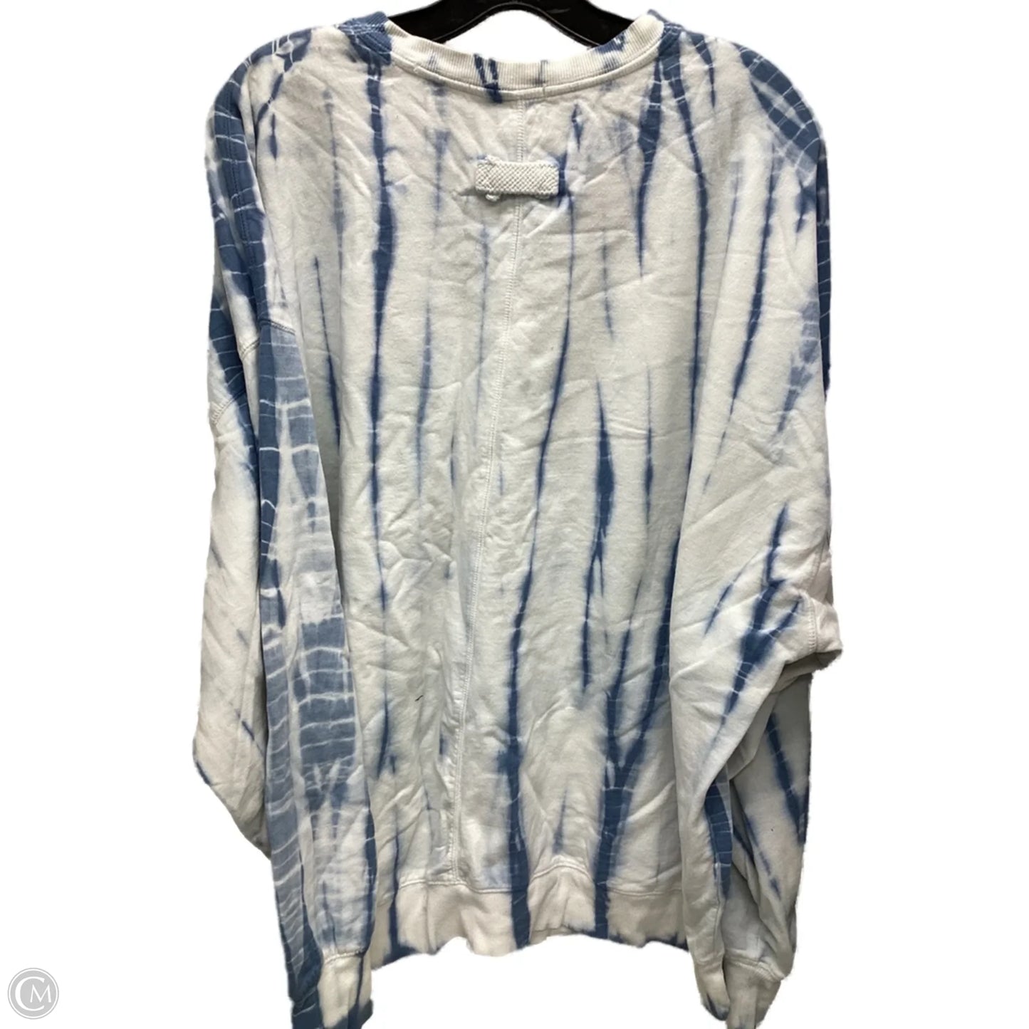 Sweatshirt Crewneck By Clothes Mentor In Tie Dye Print, Size: Xxl