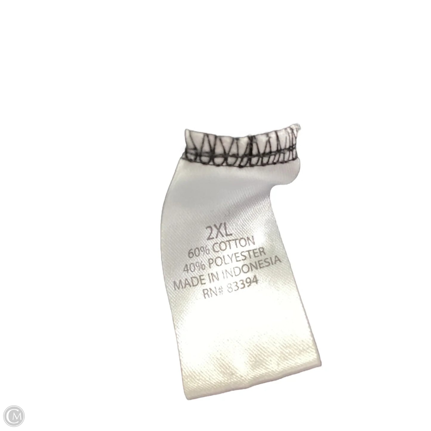 Top Long Sleeve By Clothes Mentor In Black, Size: 2x