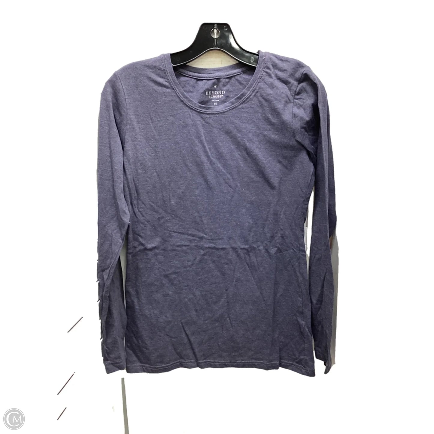 Top Long Sleeve By Clothes Mentor In Grey, Size: M