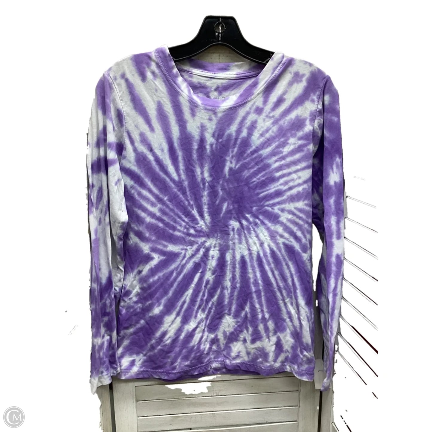 Top Long Sleeve By Clothes Mentor In Tie Dye Print, Size: M