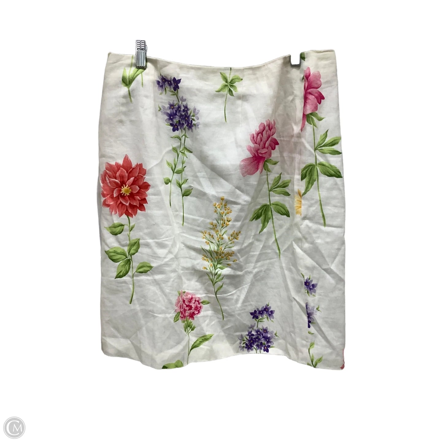 Skirt Midi By Talbots In Floral Print, Size: 14