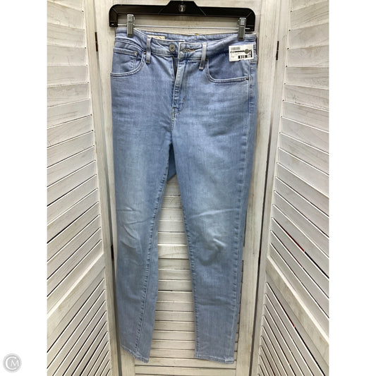 Jeans Skinny By Levis In Blue Denim, Size: 6