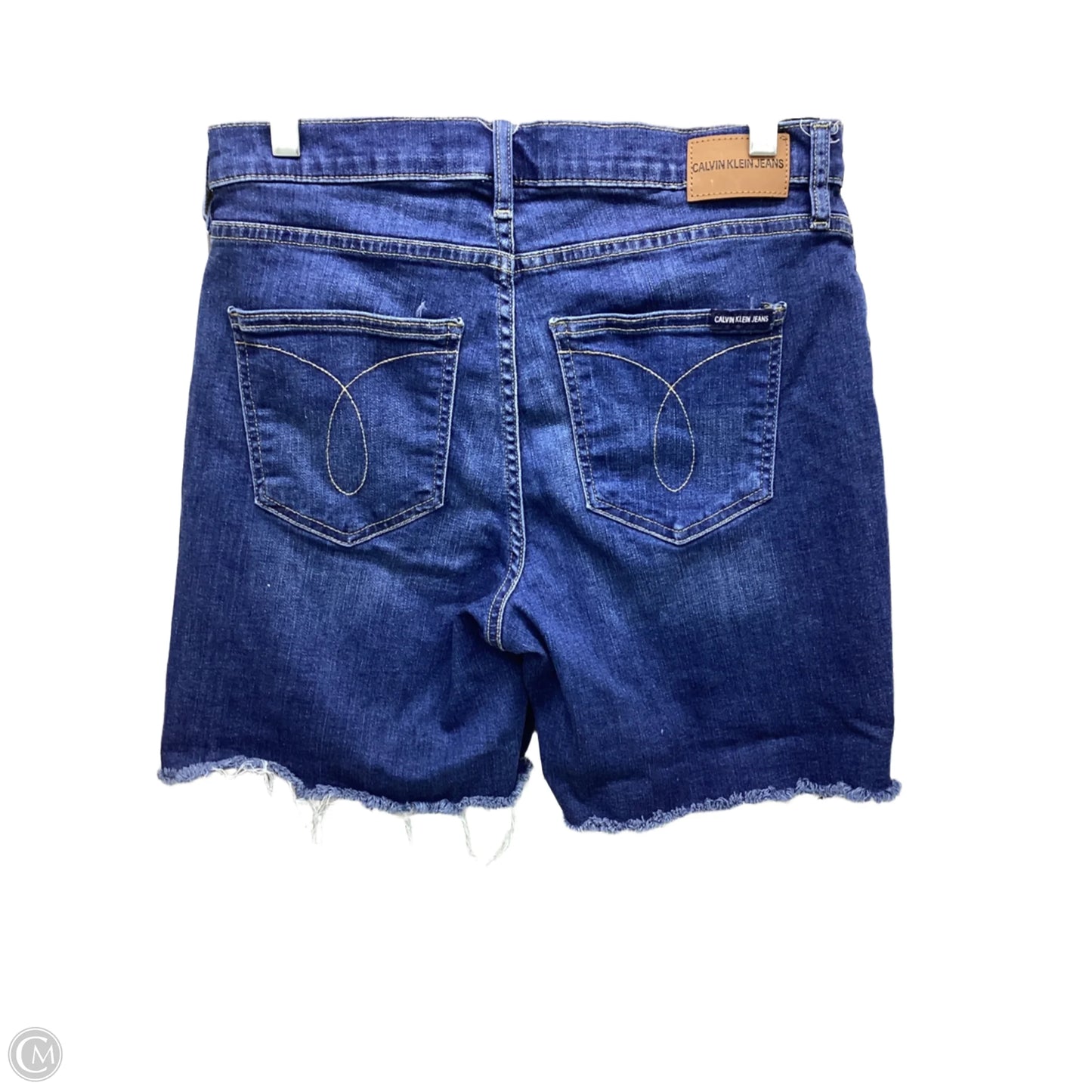 Shorts By Calvin Klein In Blue Denim, Size: 6