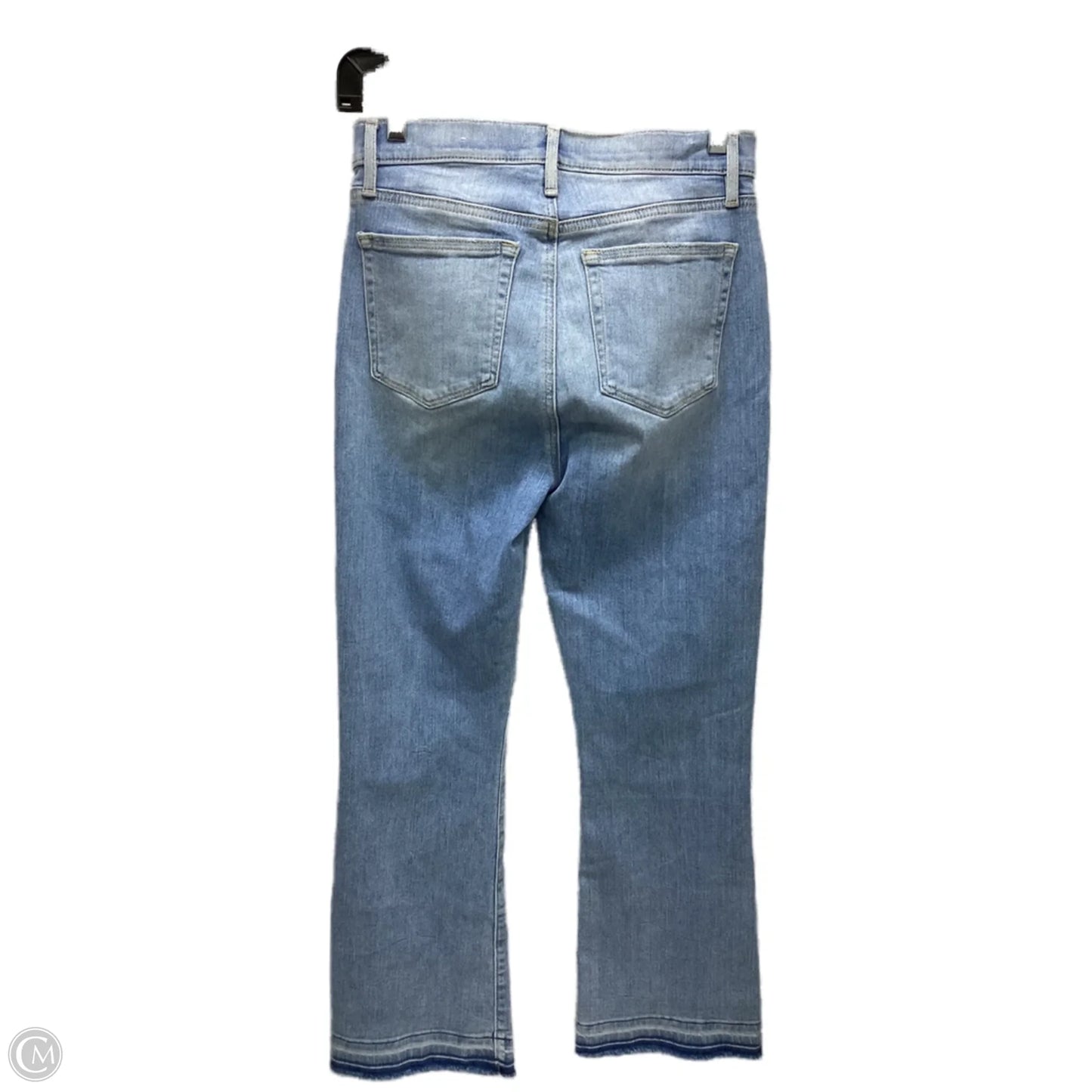 Jeans Cropped By Loft In Blue Denim, Size: 2