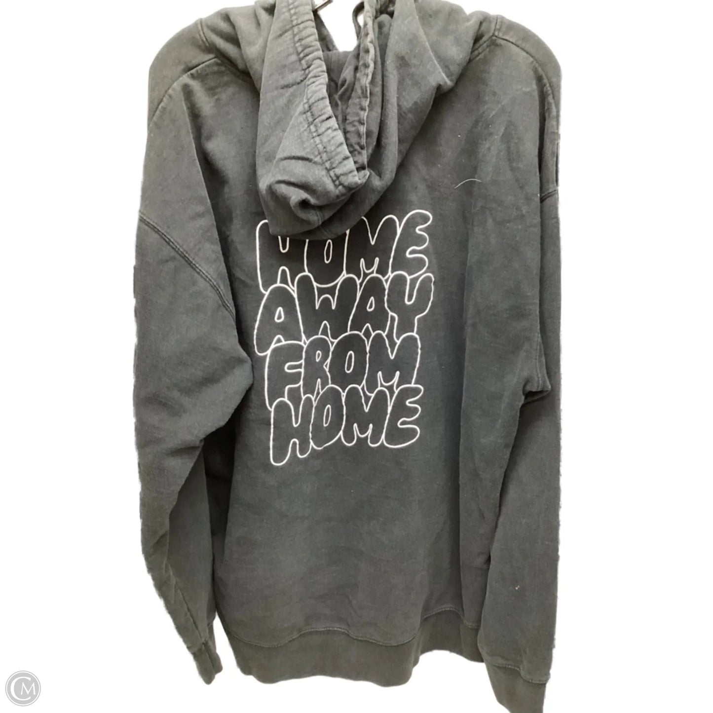 Sweatshirt Hoodie By Clothes Mentor In Black, Size: 2x