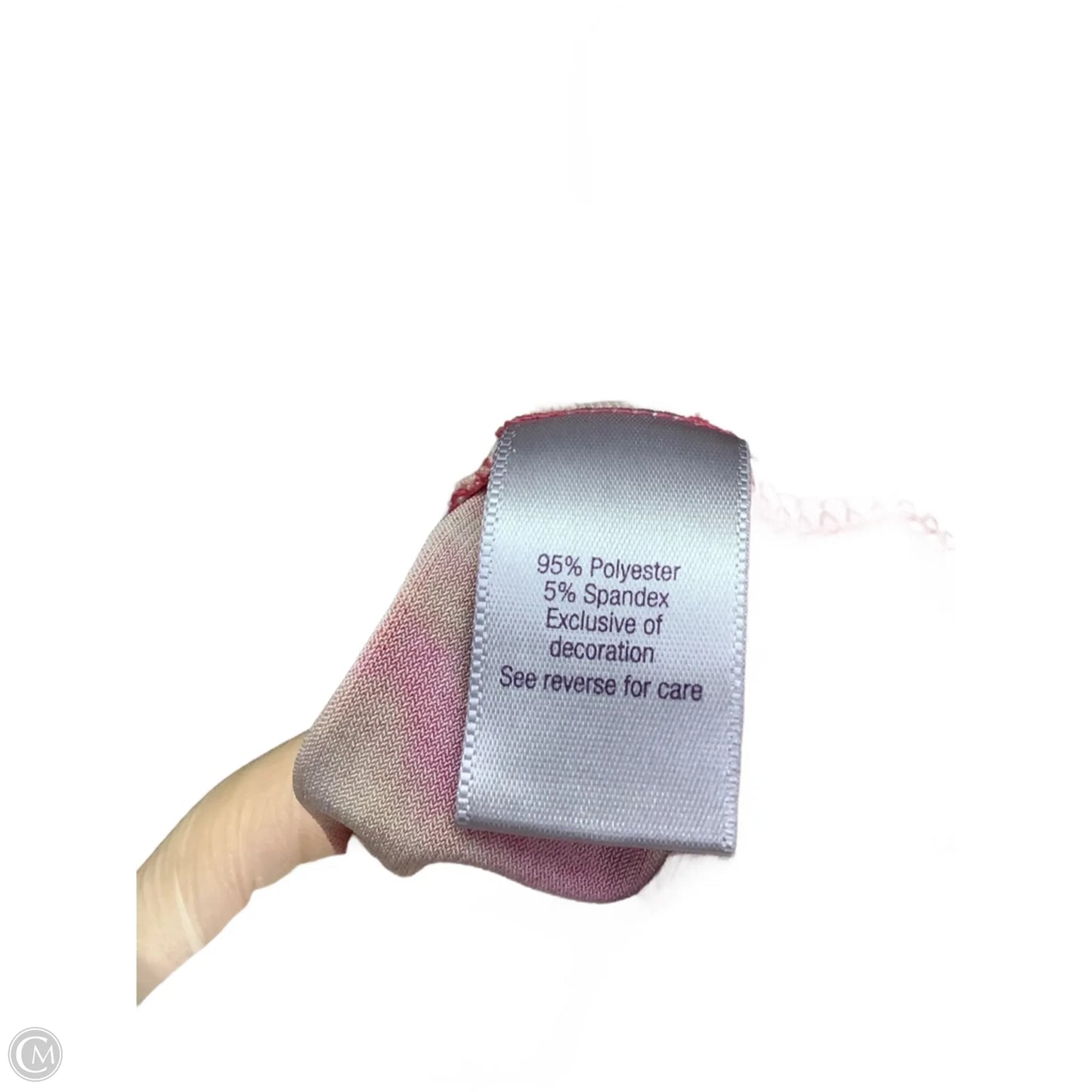 Dress Casual Midi By Jennifer Lopez In Pink & Tan, Size: S