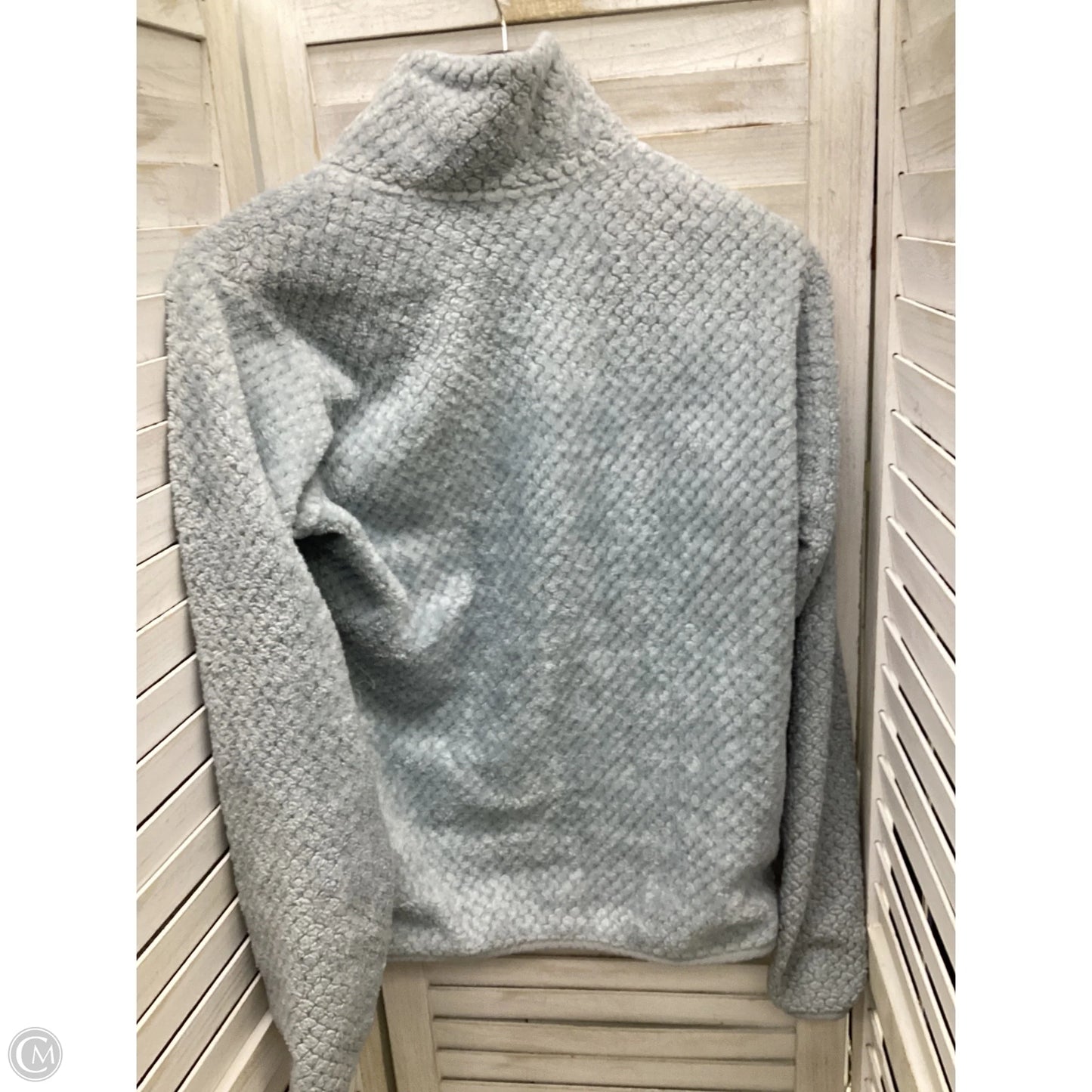 Jacket Faux Fur & Sherpa By Columbia In Blue, Size: M