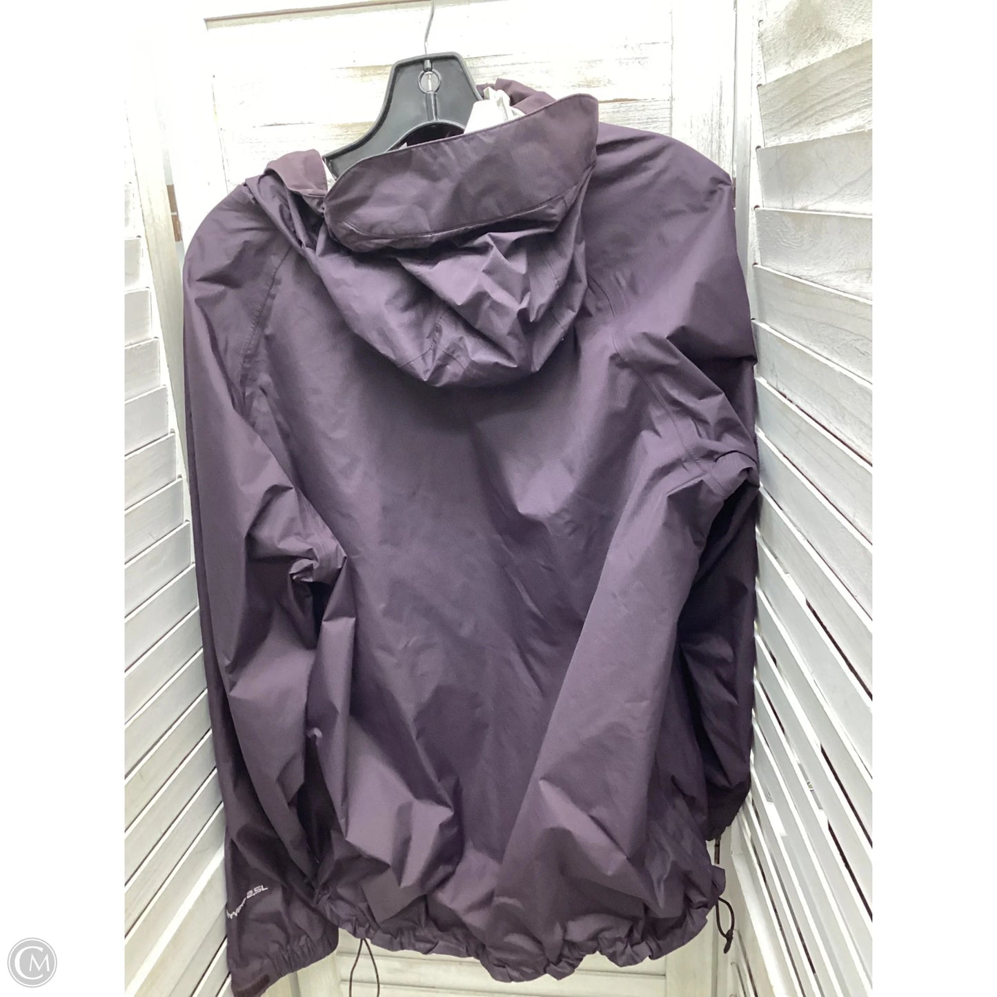 Jacket Windbreaker By The North Face In Purple, Size: L