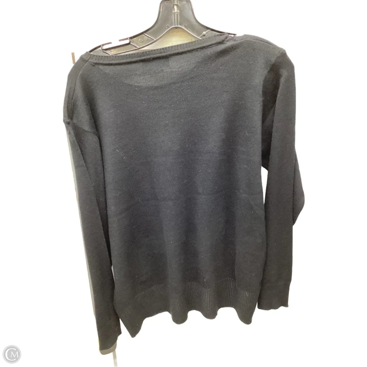 Sweater By Clothes Mentor In Black, Size: Xl