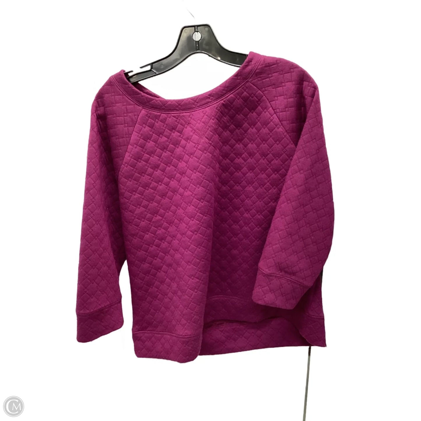 Sweatshirt Crewneck By Halogen In Purple, Size: Xl