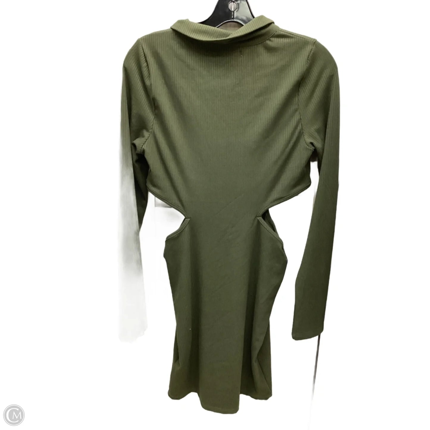 Dress Casual Midi By Urban Outfitters In Green, Size: M