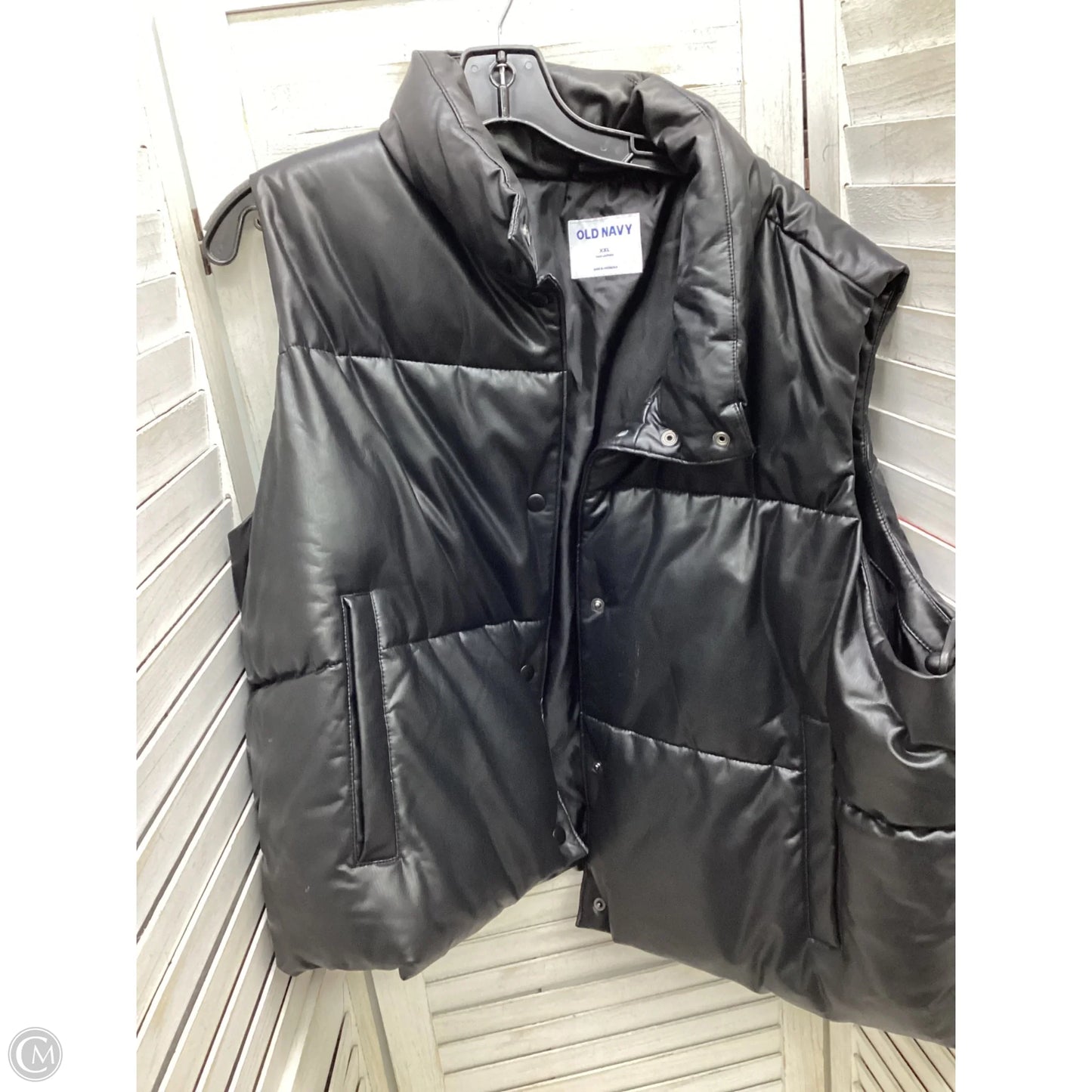 Vest Puffer & Quilted By Old Navy In Black, Size: Xxl