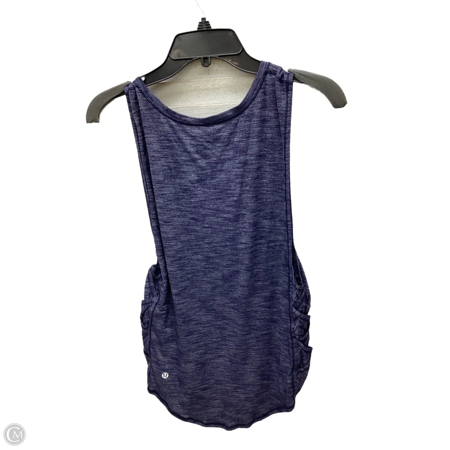 Athletic Tank Top By Lululemon In Blue, Size: M