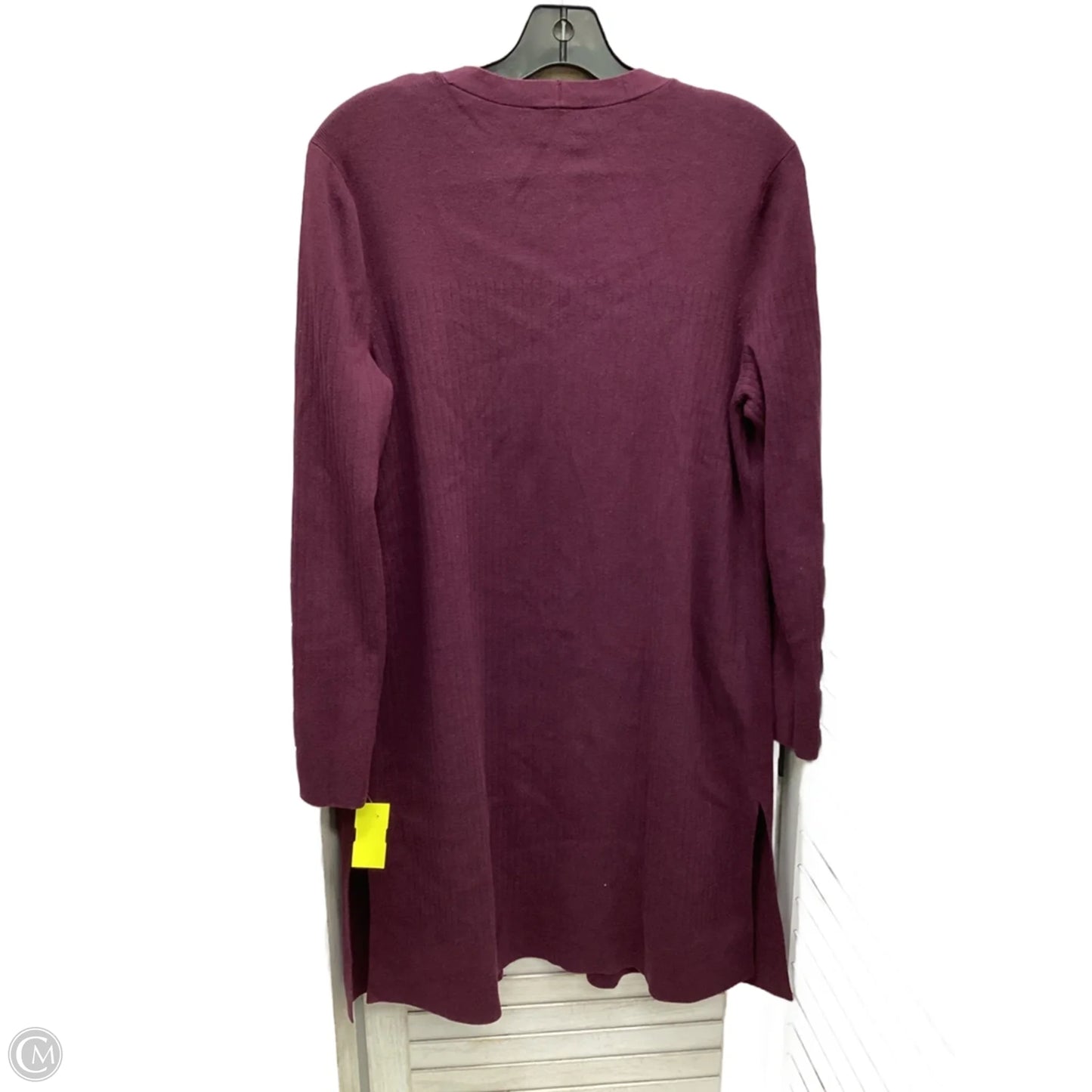 Cardigan By Talbots In Maroon, Size: Lp