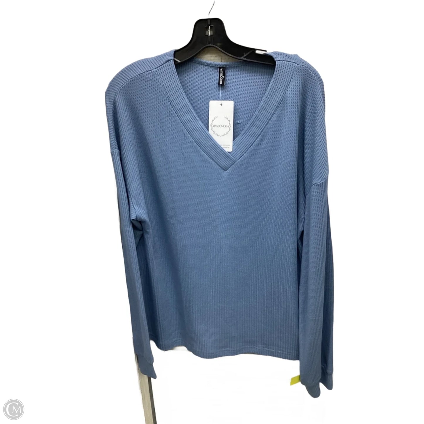 Top Long Sleeve By Clothes Mentor In Blue, Size: M