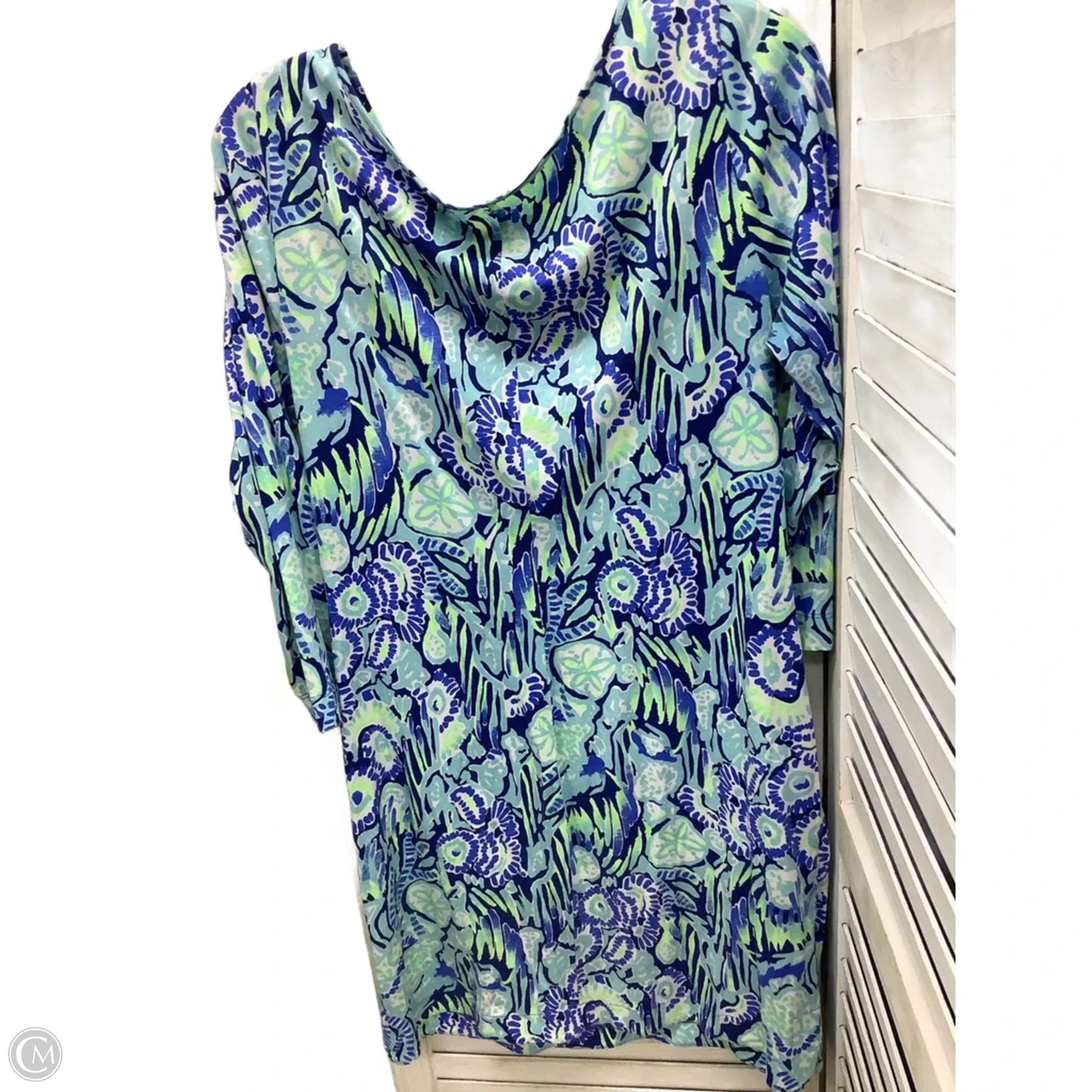 Dress Designer By Lilly Pulitzer In Striped Pattern, Size: L