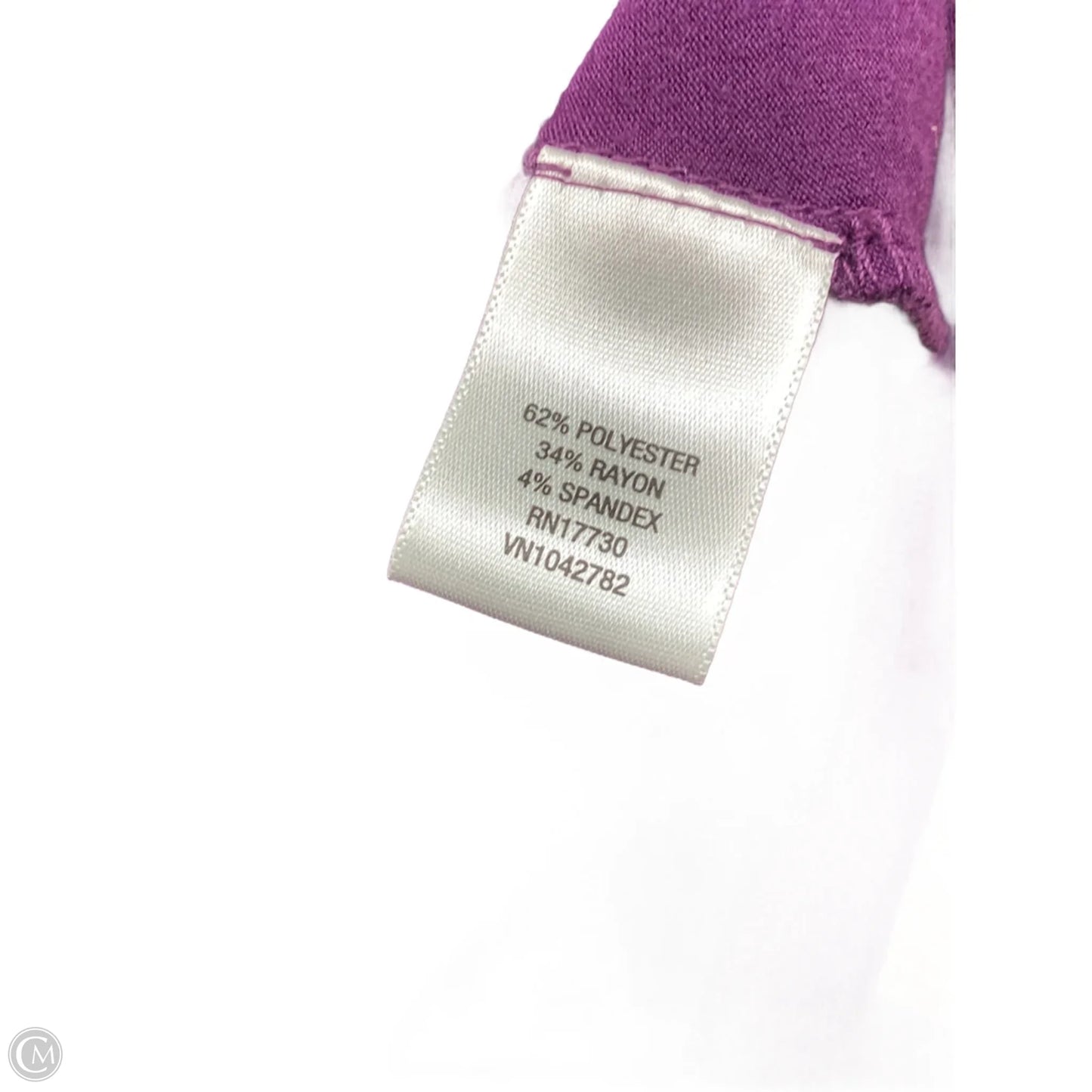 Dress Casual Midi By Converse In Purple, Size: M