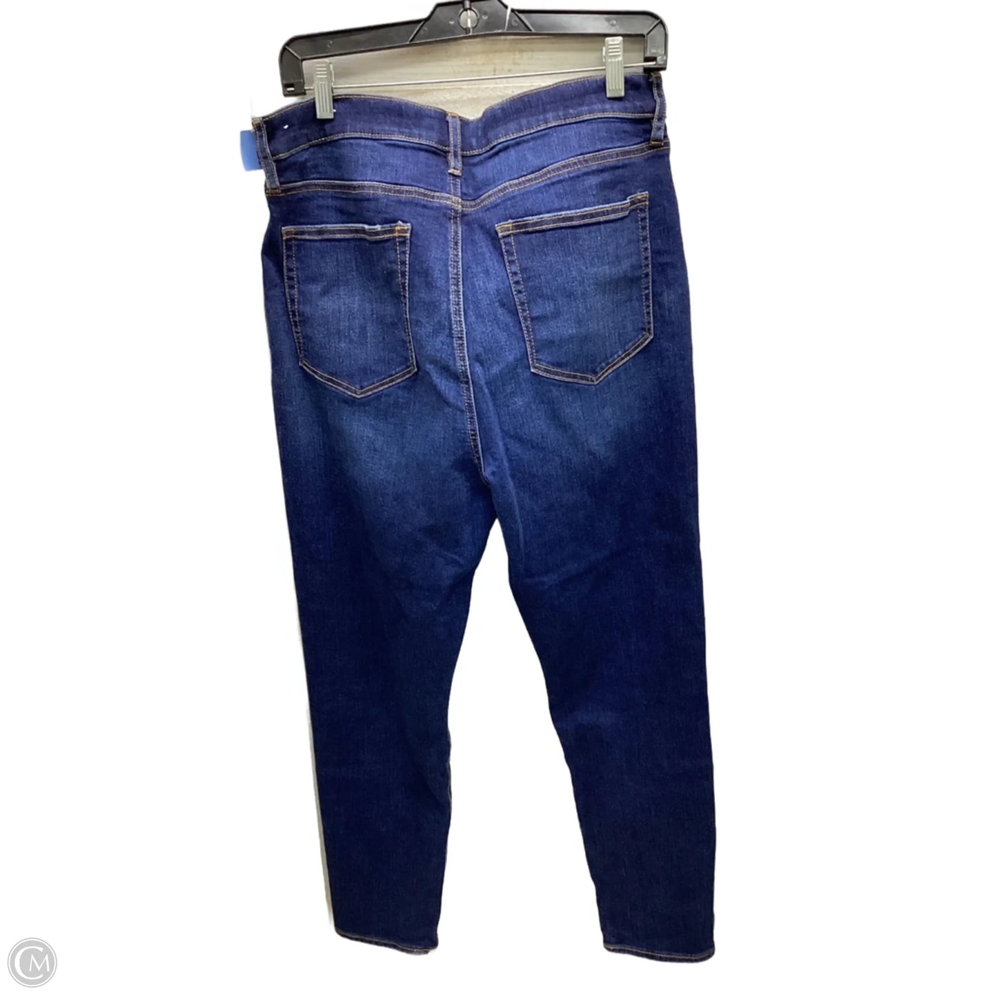 Jeans Skinny By Loft In Blue, Size: 14