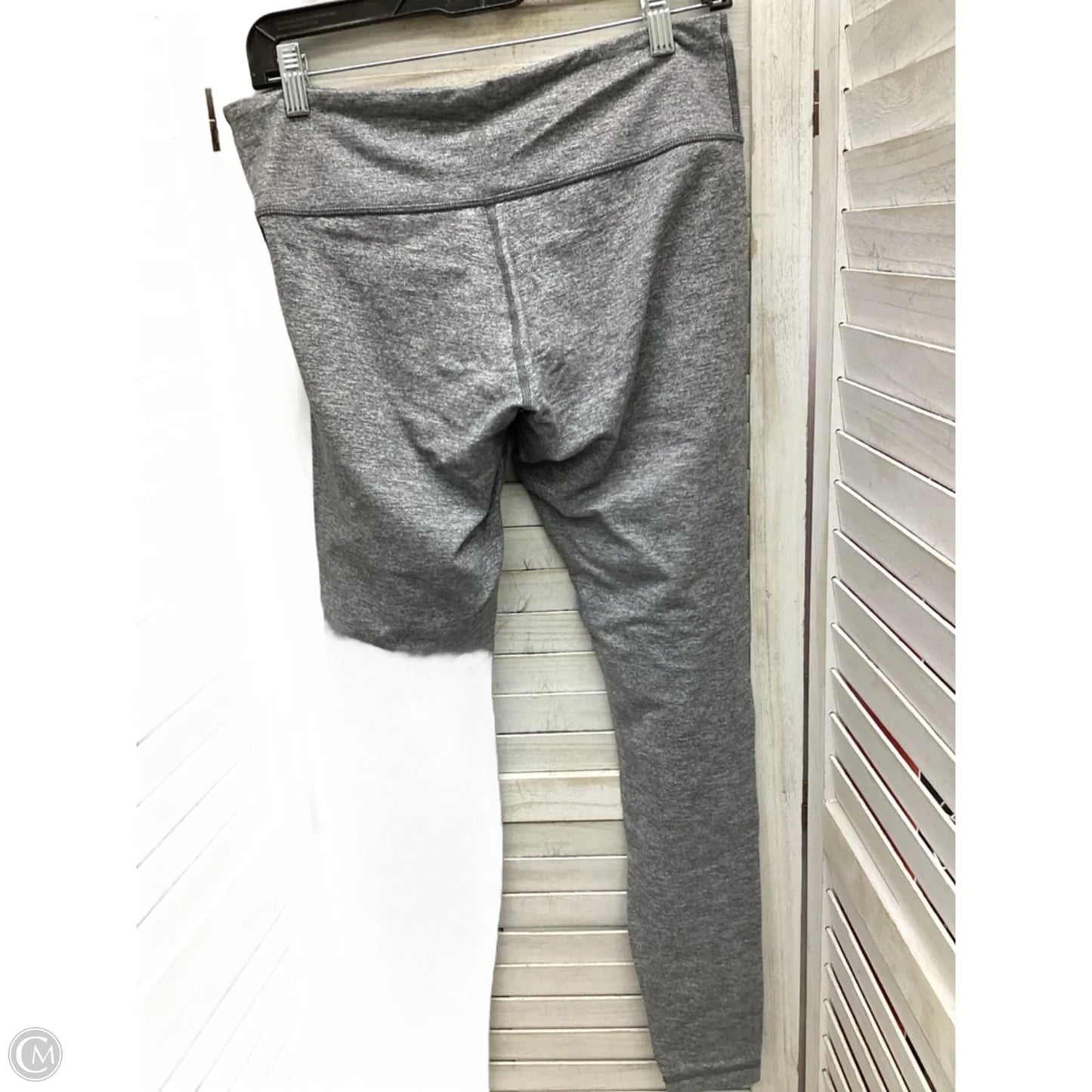 Athletic Leggings By Lululemon In Grey, Size: 10