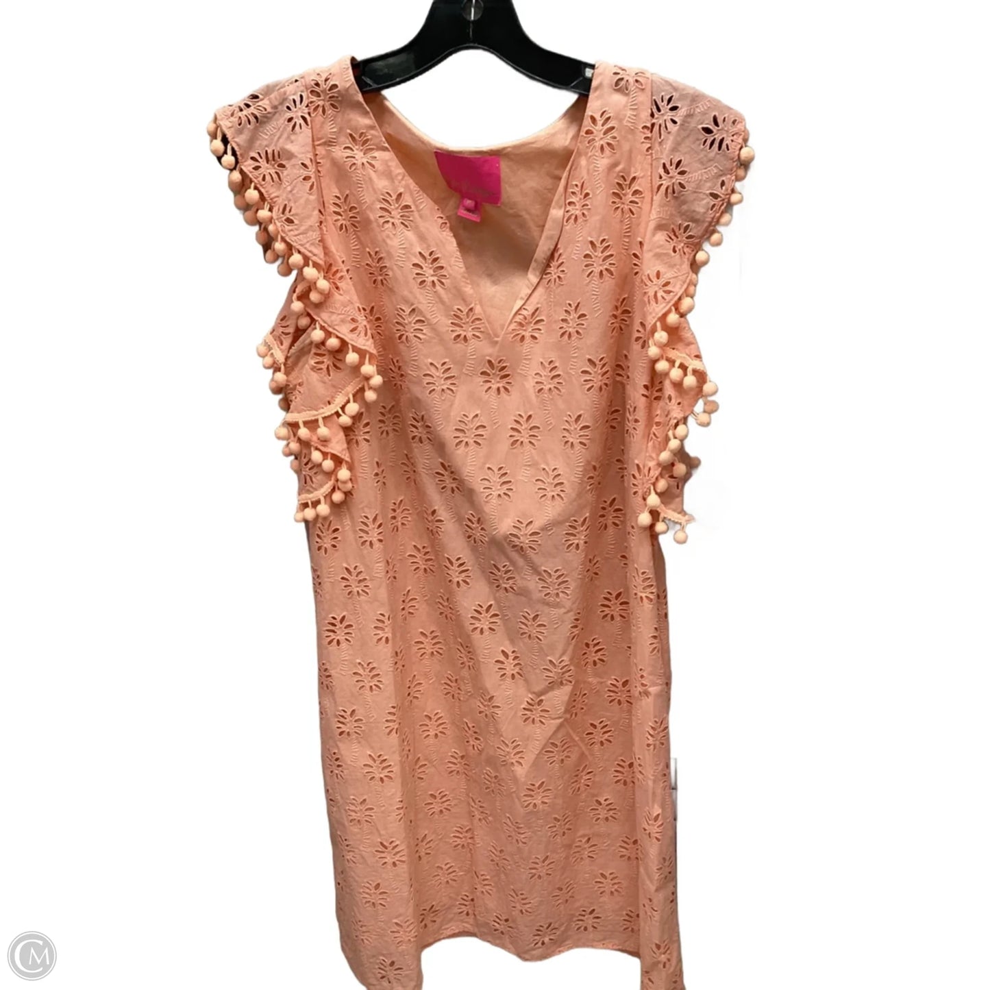 Dress Designer By Lilly Pulitzer In Orange, Size: M