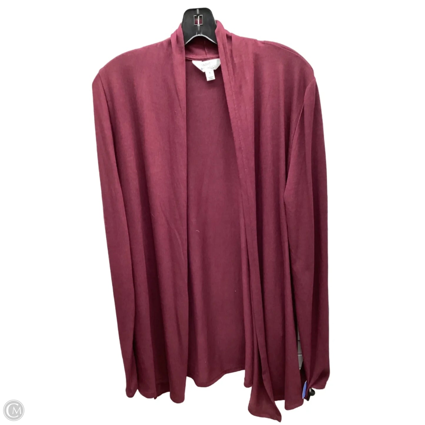 Cardigan By Market & Spruce In Maroon, Size: Xl