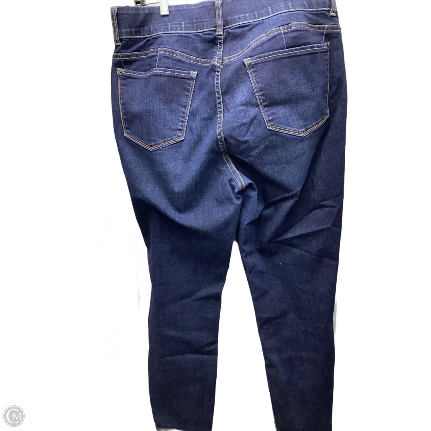 Jeans Skinny By New York And Co In Blue Denim, Size: 14