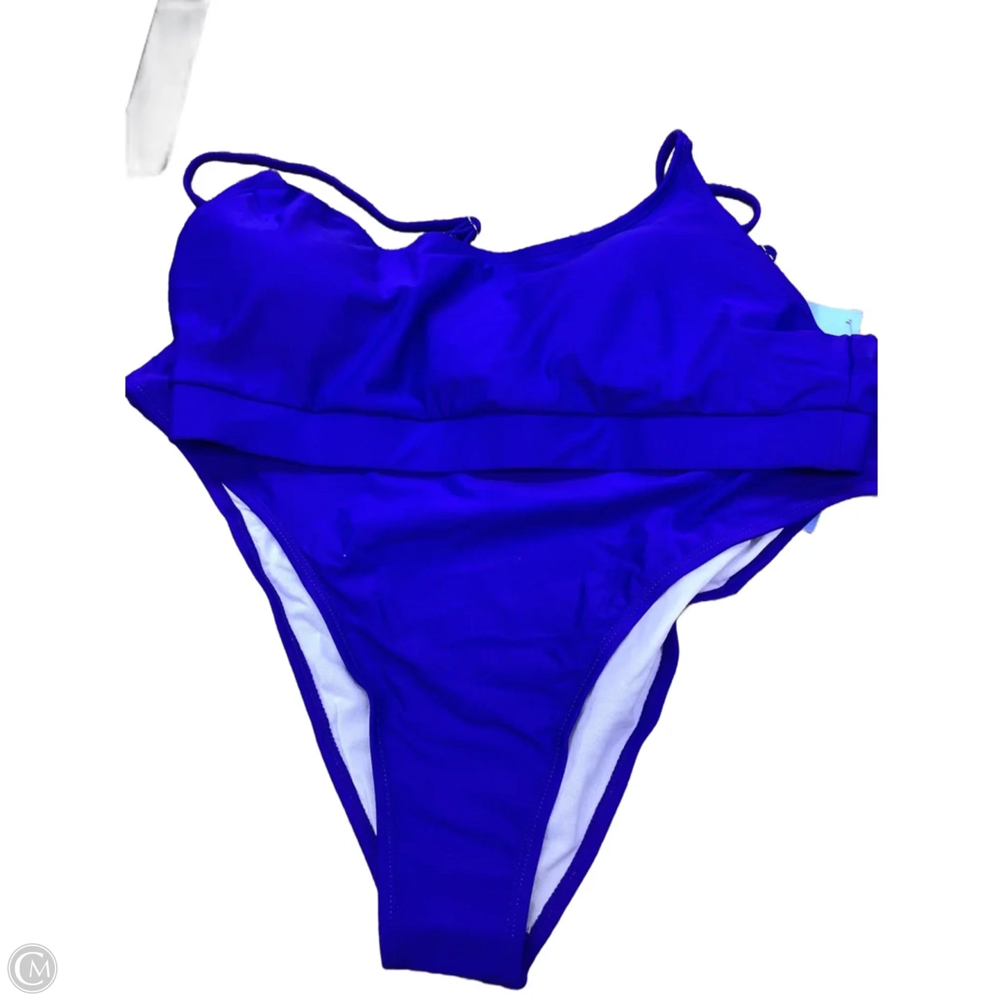 Swimsuit 2pc By Clothes Mentor In Blue, Size: 2x