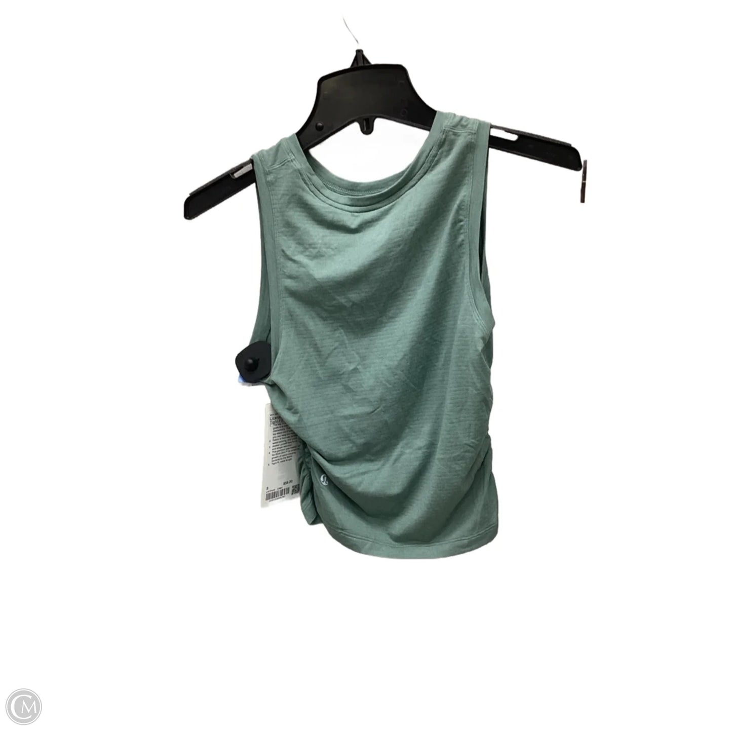 Athletic Tank Top By Lululemon In Teal, Size: 8