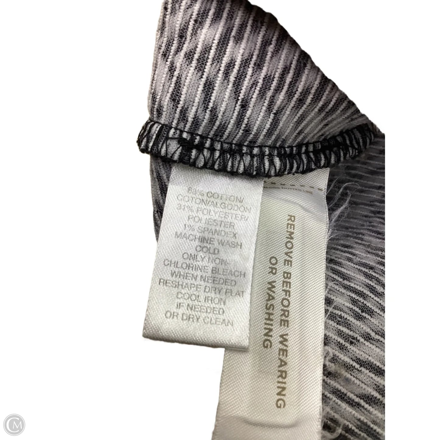 Dress Casual Midi By Loft In Black & White, Size: Xs