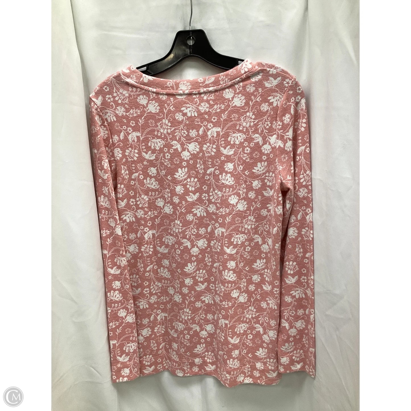 Top Long Sleeve By Croft And Barrow In Paisley Print, Size: Xs