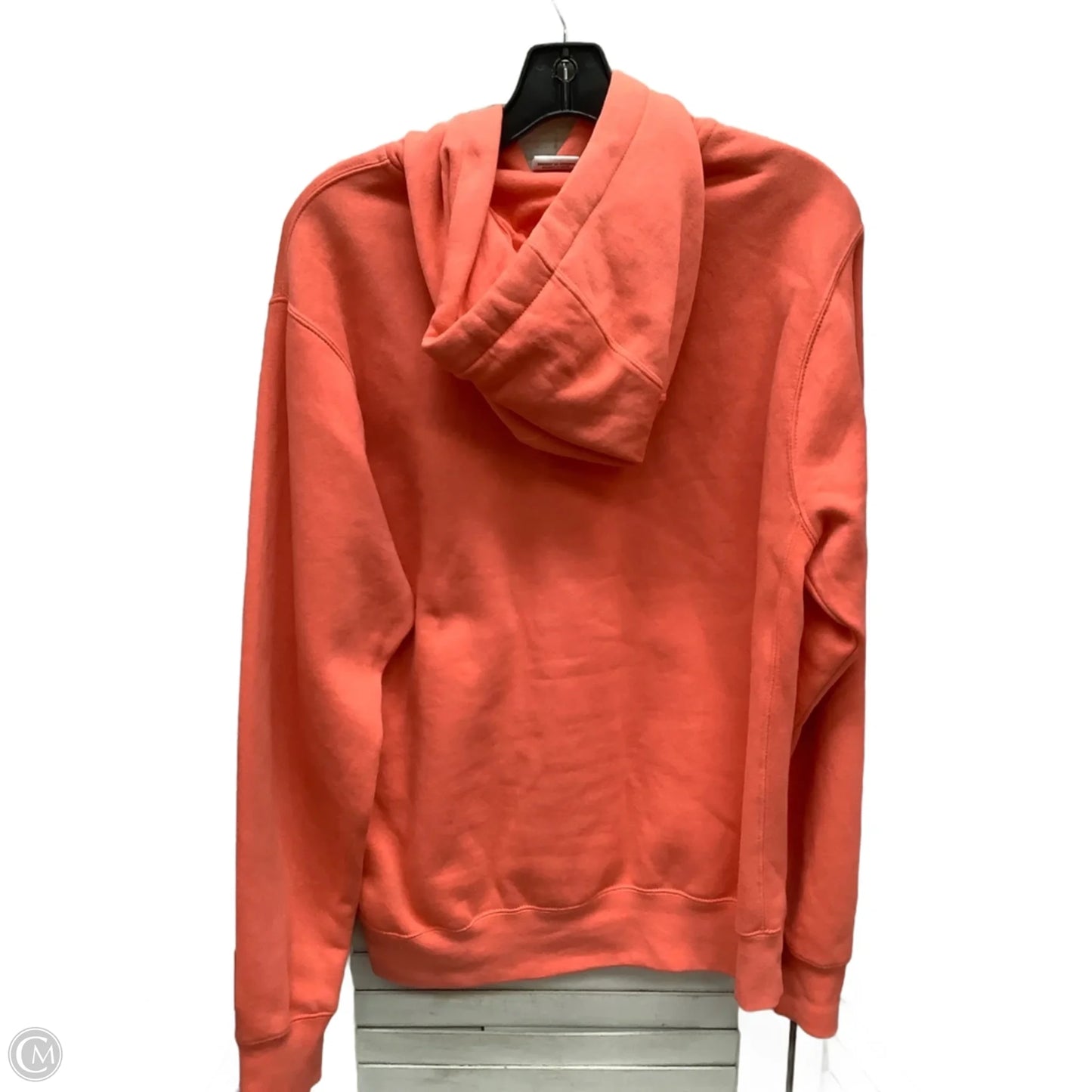 Sweatshirt Hoodie By Nike Apparel In Coral, Size: S