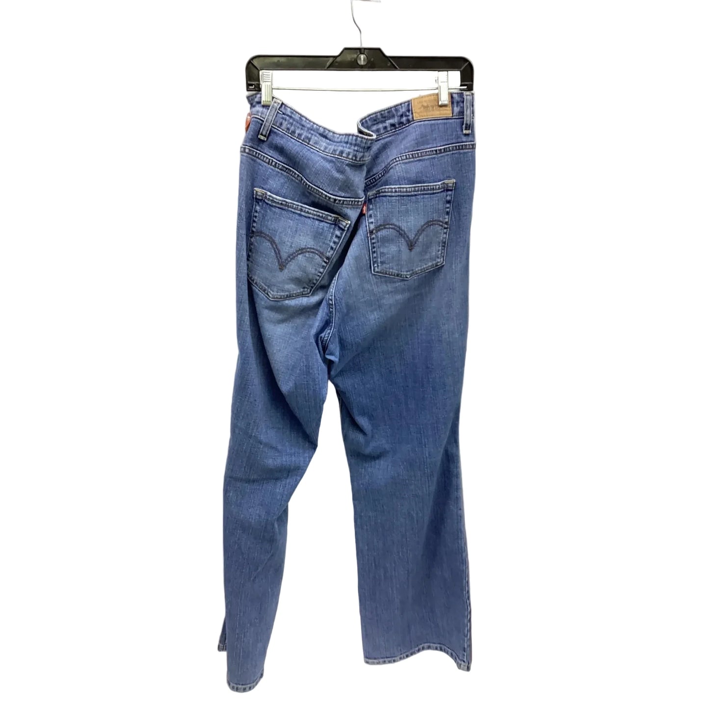 Jeans Boot Cut By Levis In Blue Denim, Size: 18