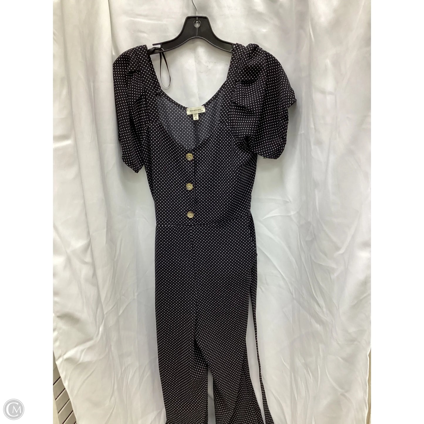 Jumpsuit By Monteau In Polkadot Pattern, Size: M