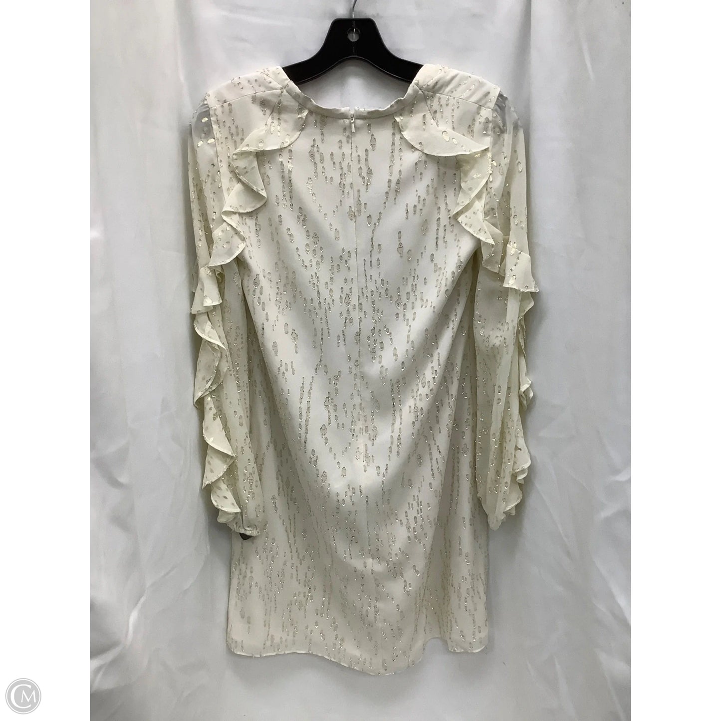 Dress Designer By Lilly Pulitzer In Gold & Tan, Size: 0