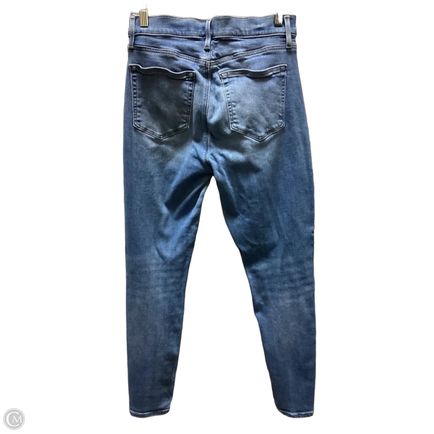Jeans Skinny By Loft In Blue Denim, Size: 6