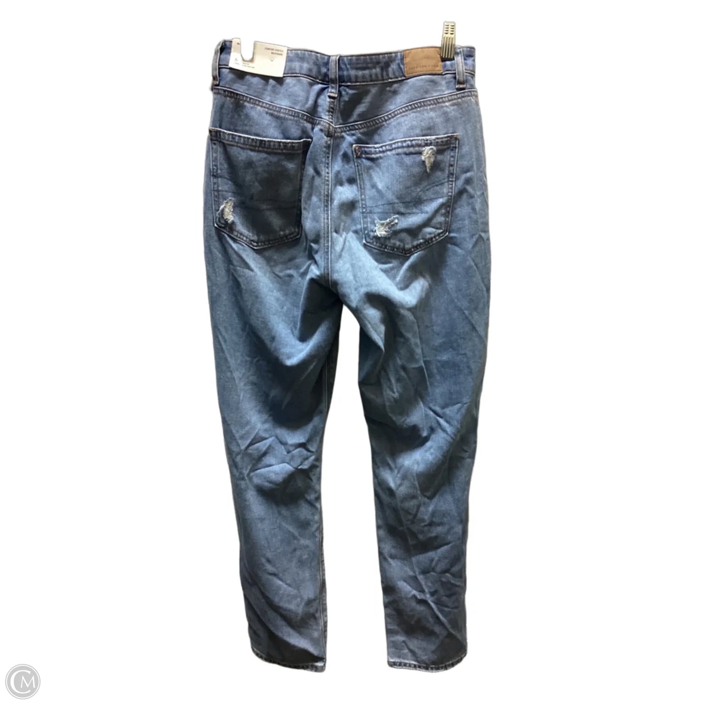 Jeans Boyfriend By American Eagle In Blue Denim, Size: 6