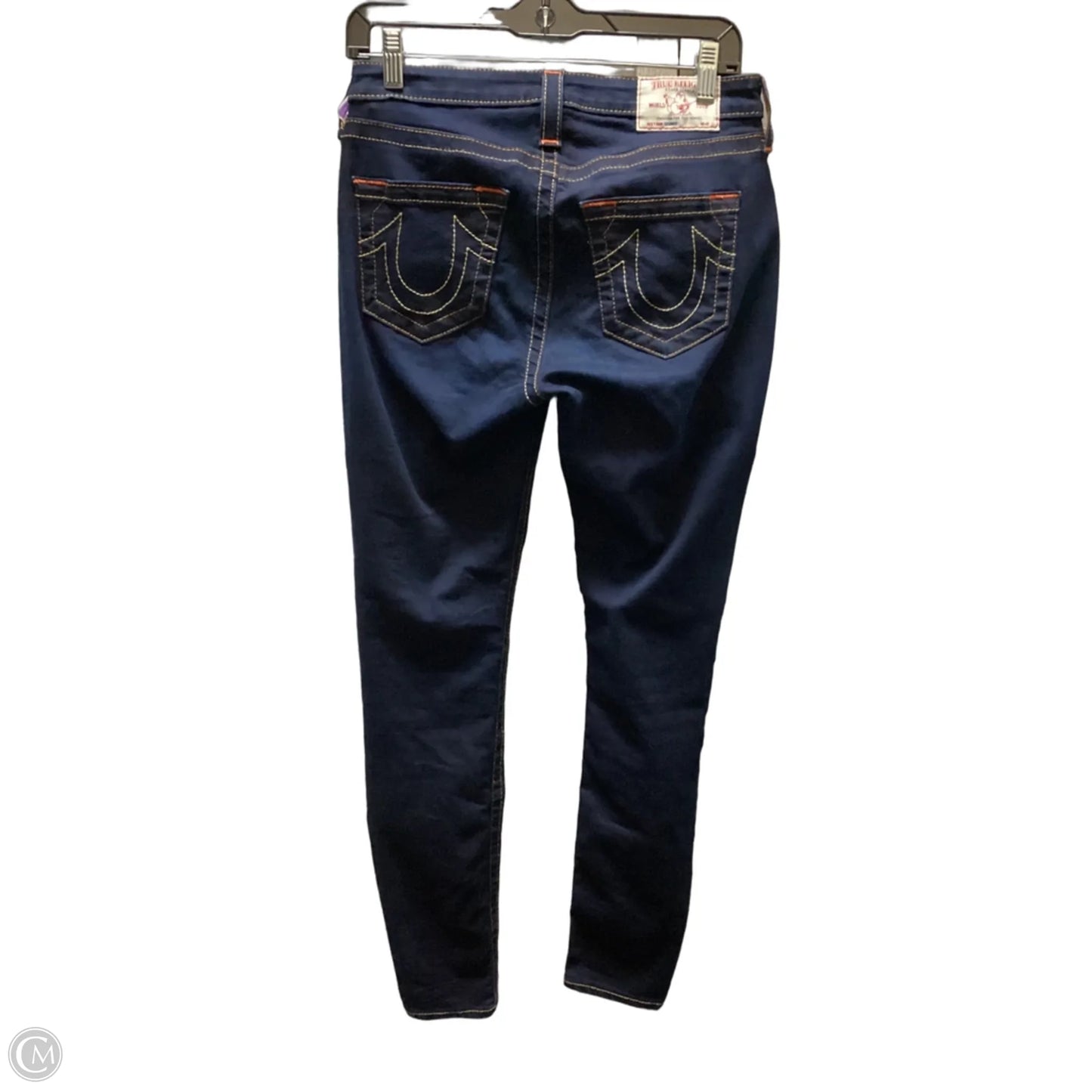 Jeans Skinny By True Religion In Blue Denim, Size: 6
