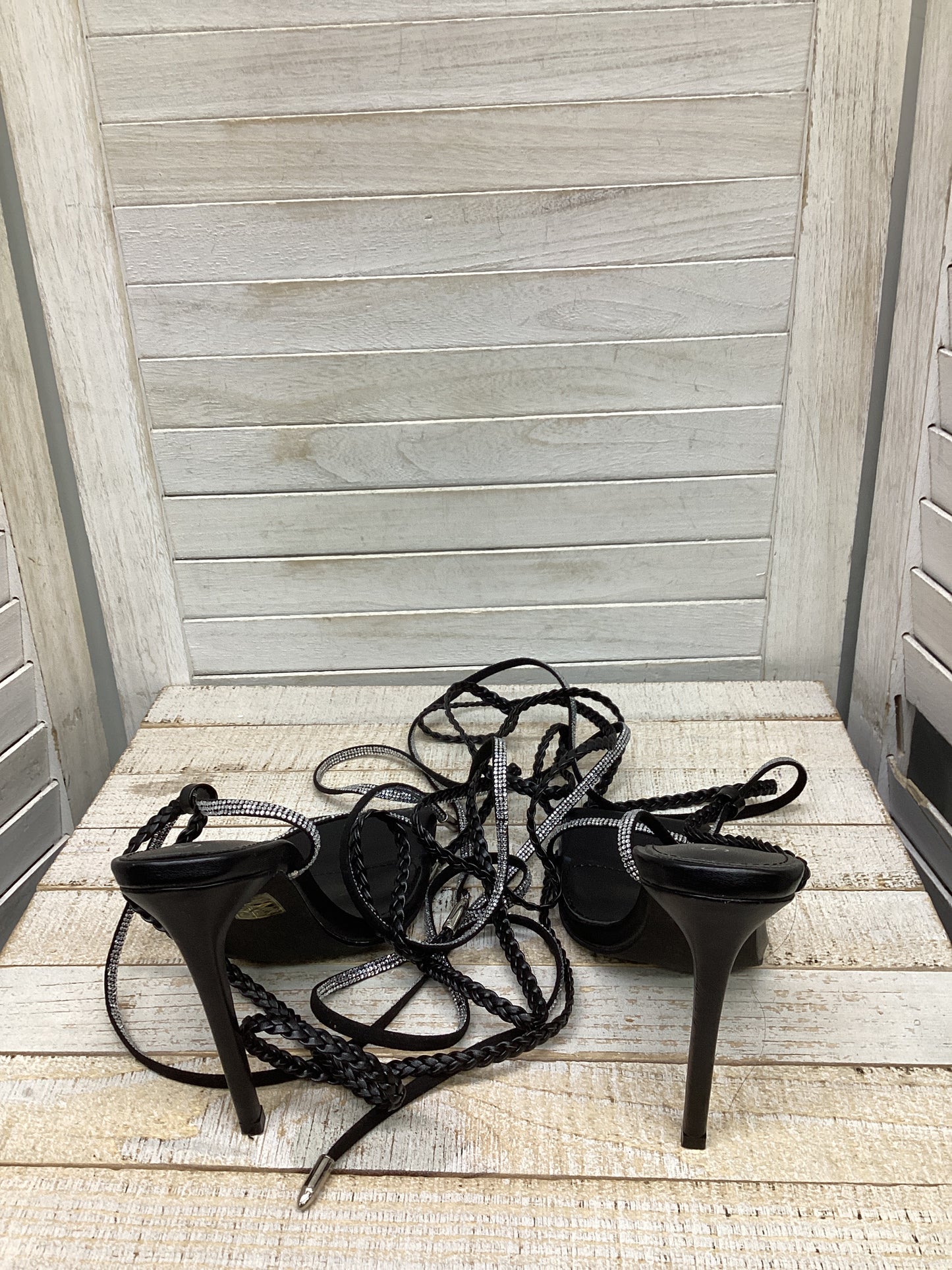 Shoes Heels Kitten By Clothes Mentor In Black, Size: 6