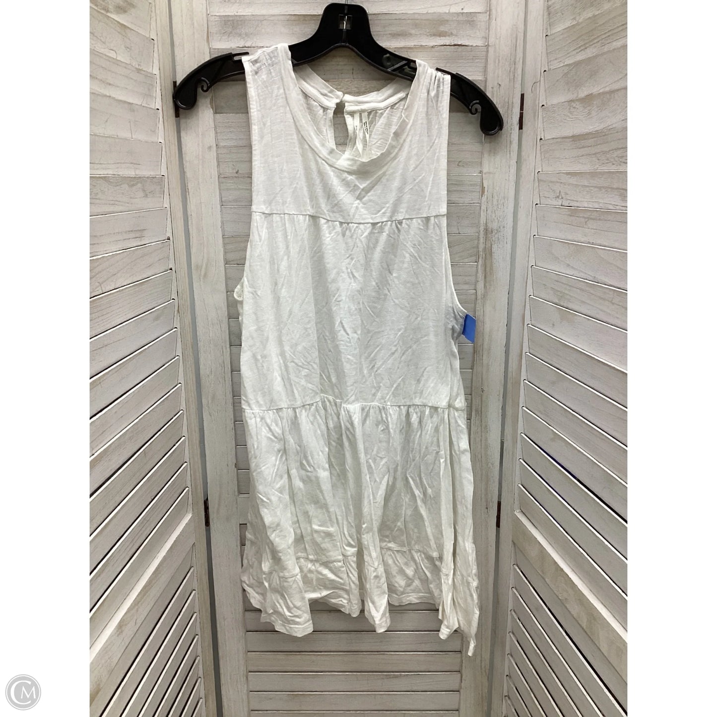 Dress Casual Short By Anthropologie In White, Size: M