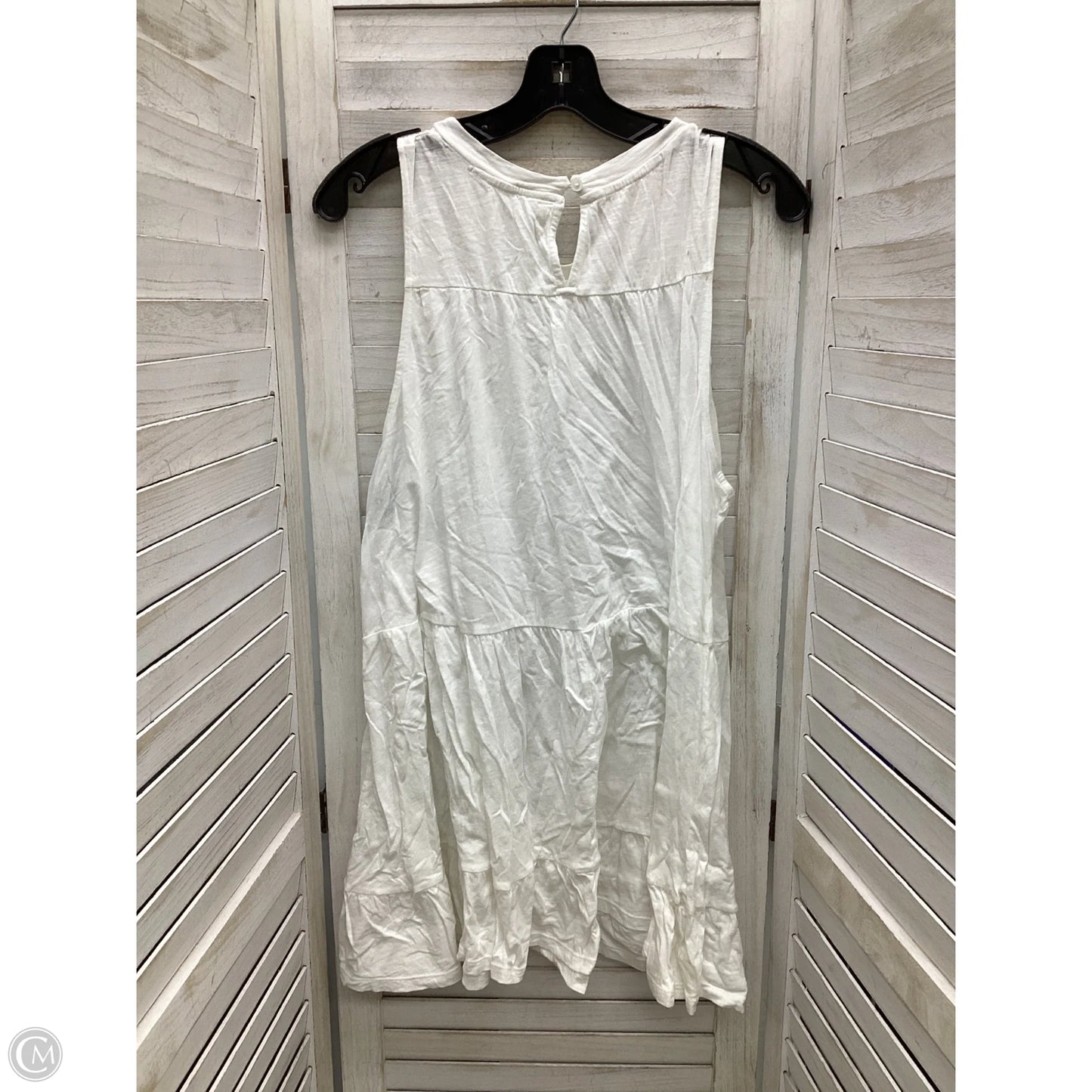 Dress Casual Short By Anthropologie In White, Size: M