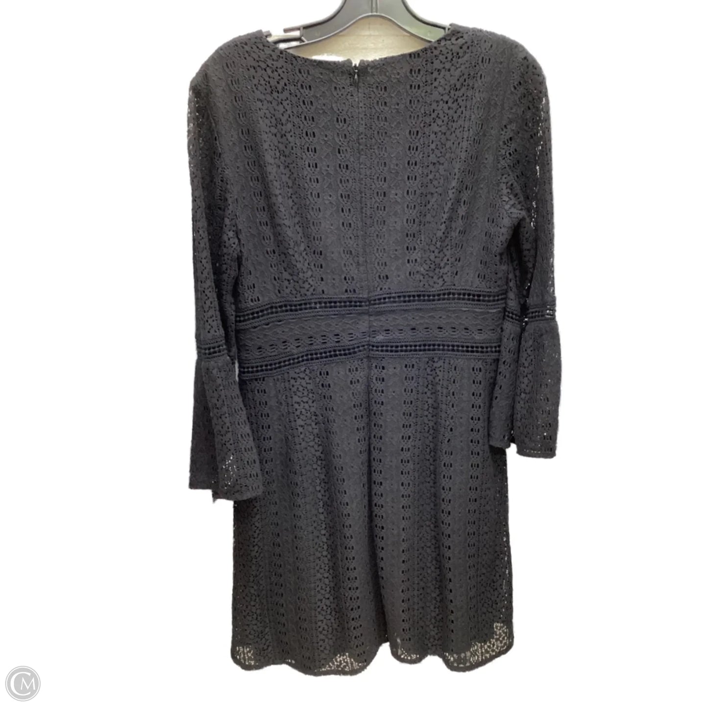 Dress Casual Midi By Ann Taylor In Black, Size: 4