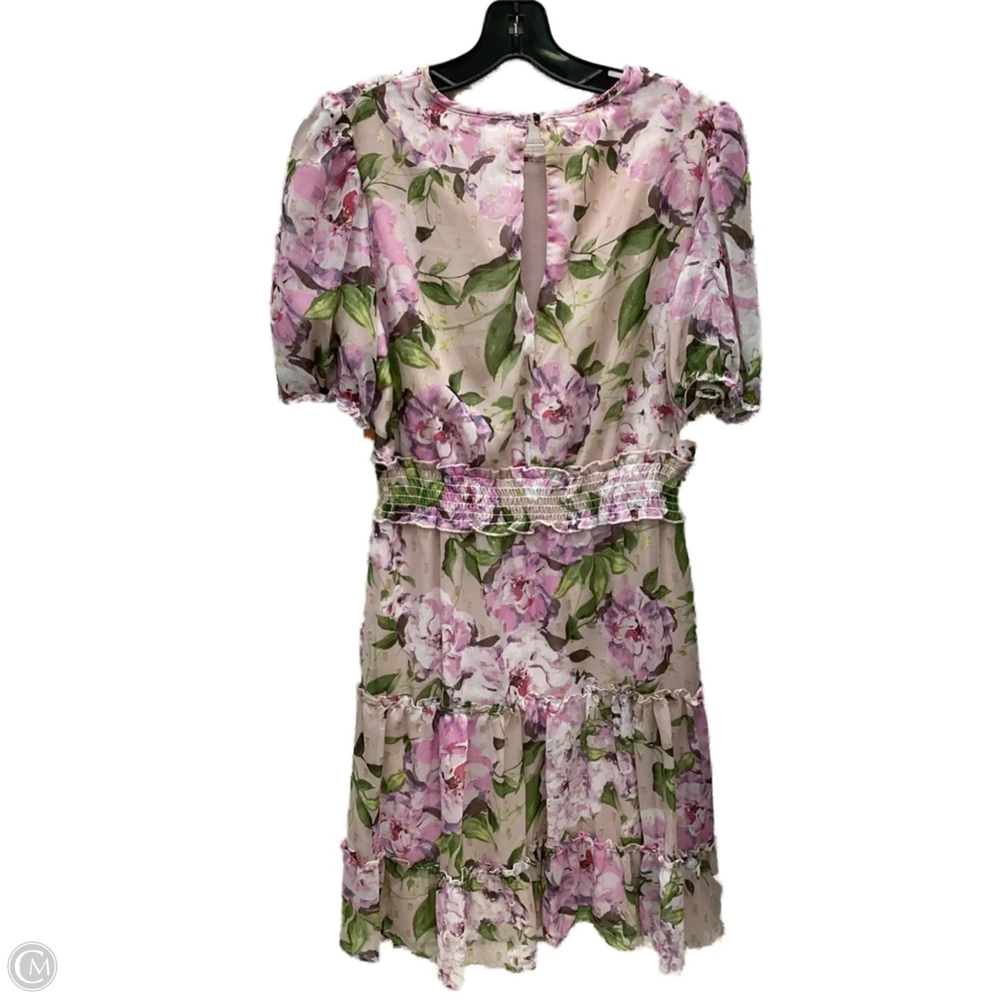 Dress Casual Midi By Clothes Mentor In Floral Print, Size: 8